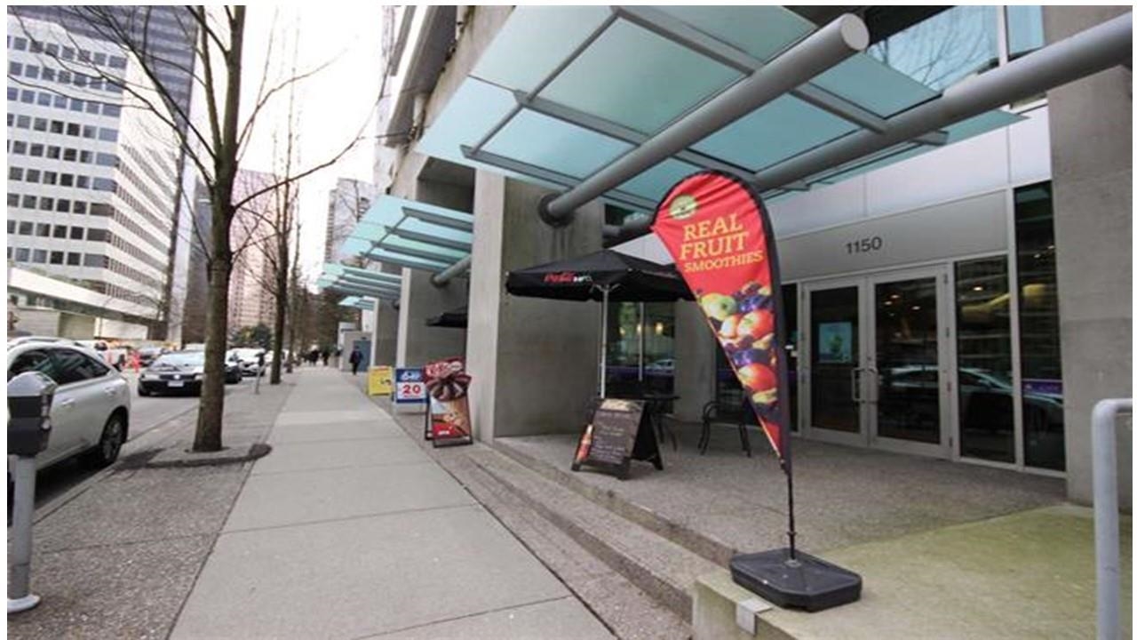 1150 MELVILLE STREET, Vancouver, British Columbia, ,Business,For Lease,C8047293