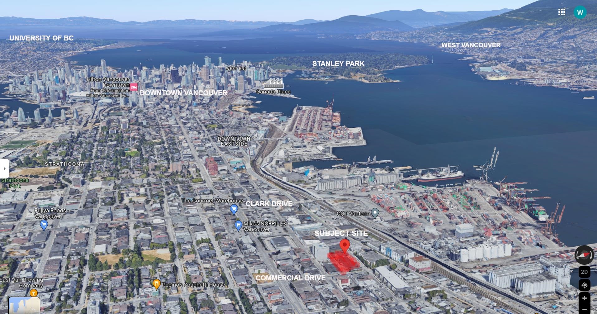 1636, 1642, 1670 PANDORA STREET, Vancouver, British Columbia, ,Land Commercial,For Lease,C8051124
