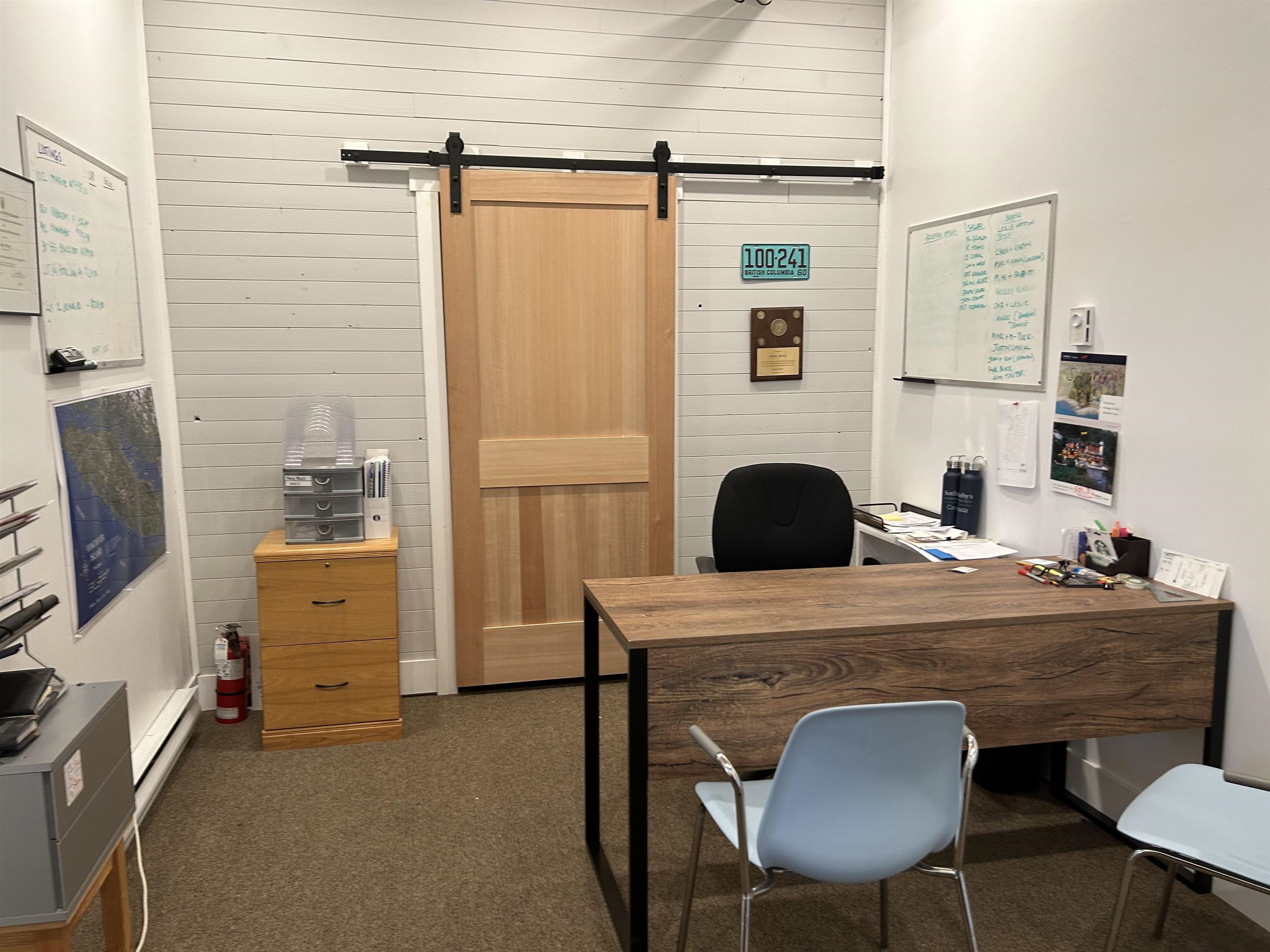 office with storage closet