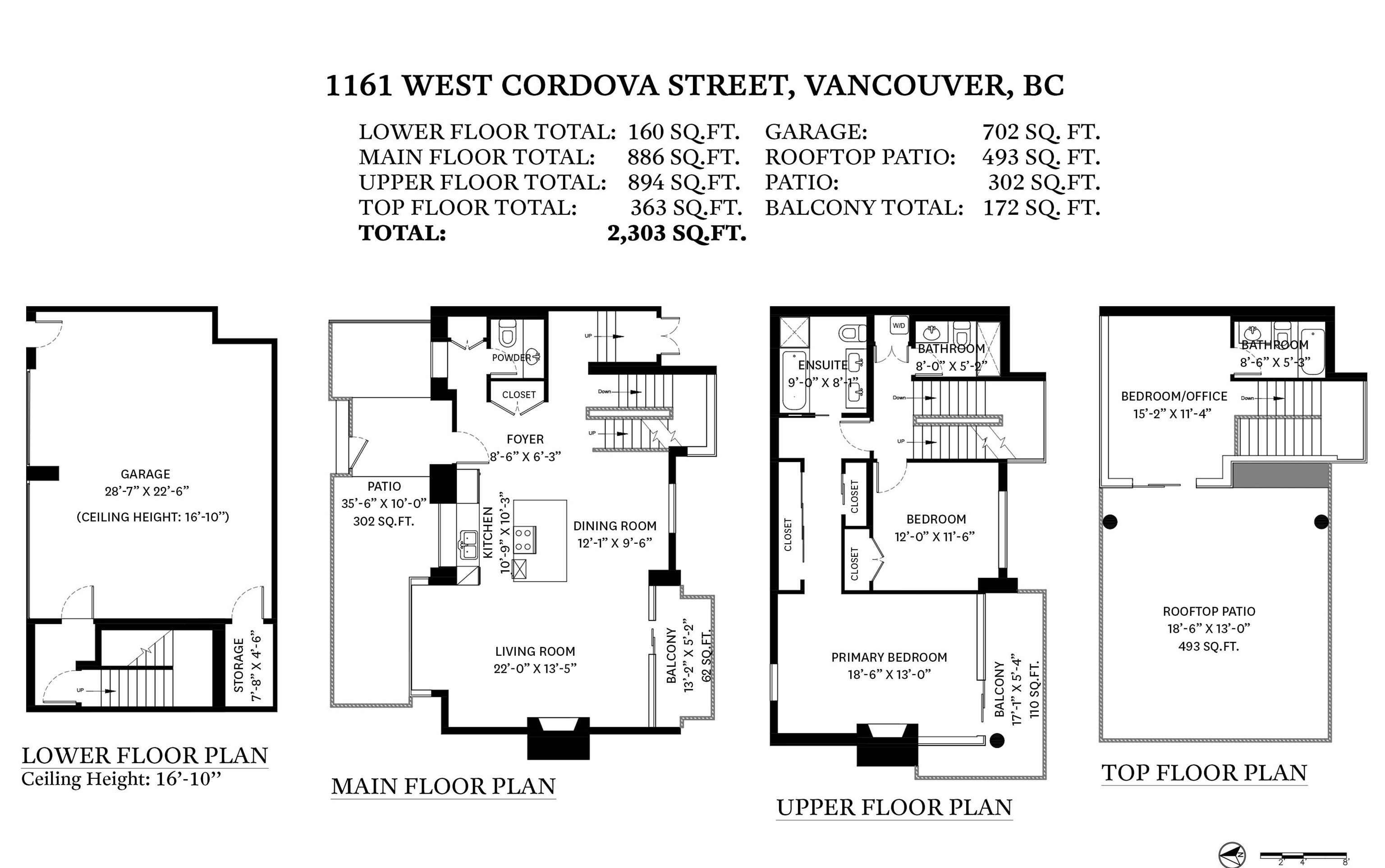 1161 CORDOVA, Vancouver, British Columbia V6C 0A1, 3 Bedrooms Bedrooms, ,3 BathroomsBathrooms,Residential Attached,For Sale,CORDOVA,R2725931