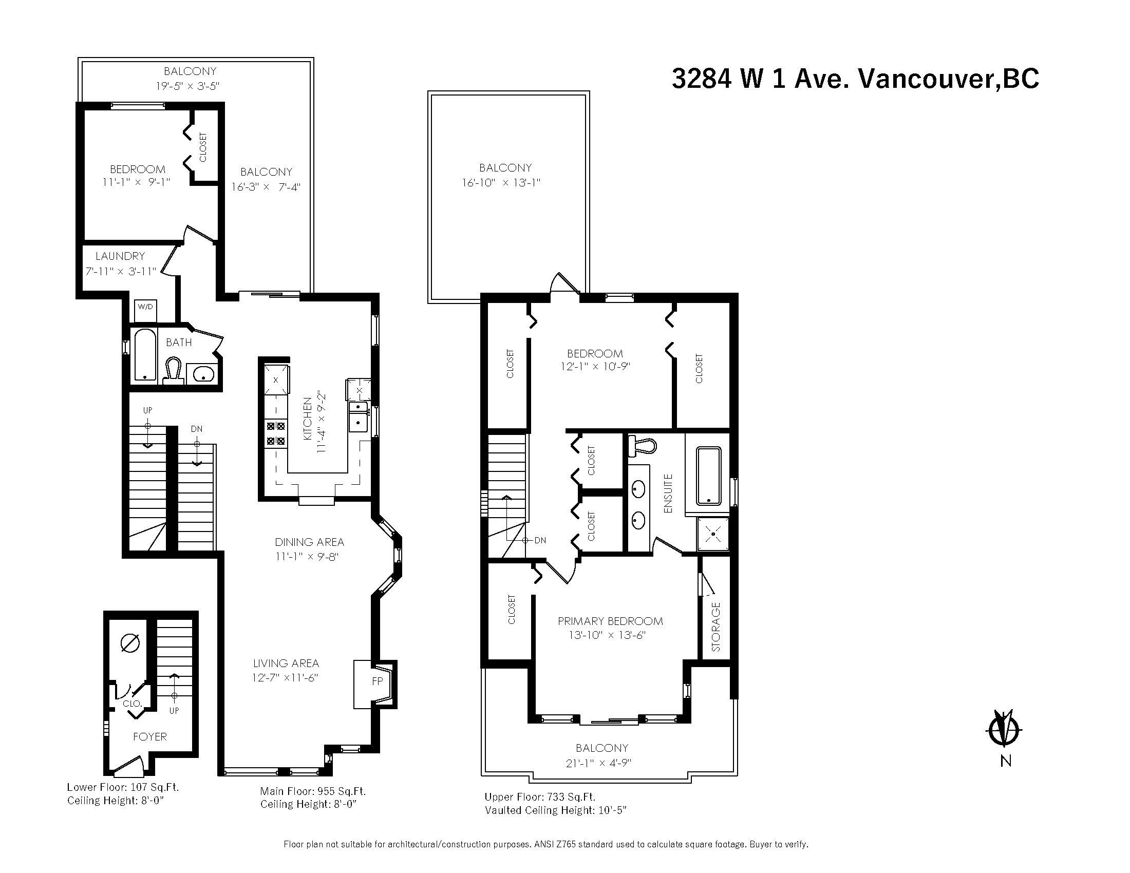3284 1ST, Vancouver, British Columbia V6K 1H5, 3 Bedrooms Bedrooms, ,2 BathroomsBathrooms,Residential Attached,For Sale,1ST,R2732798