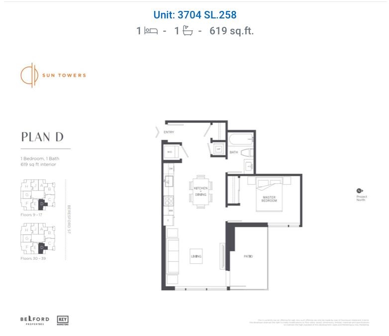 3704-4458 BERESFORD STREET, Burnaby, British Columbia, 1 Bedroom Bedrooms, ,1 BathroomBathrooms,Residential Attached,For Sale,R2734840