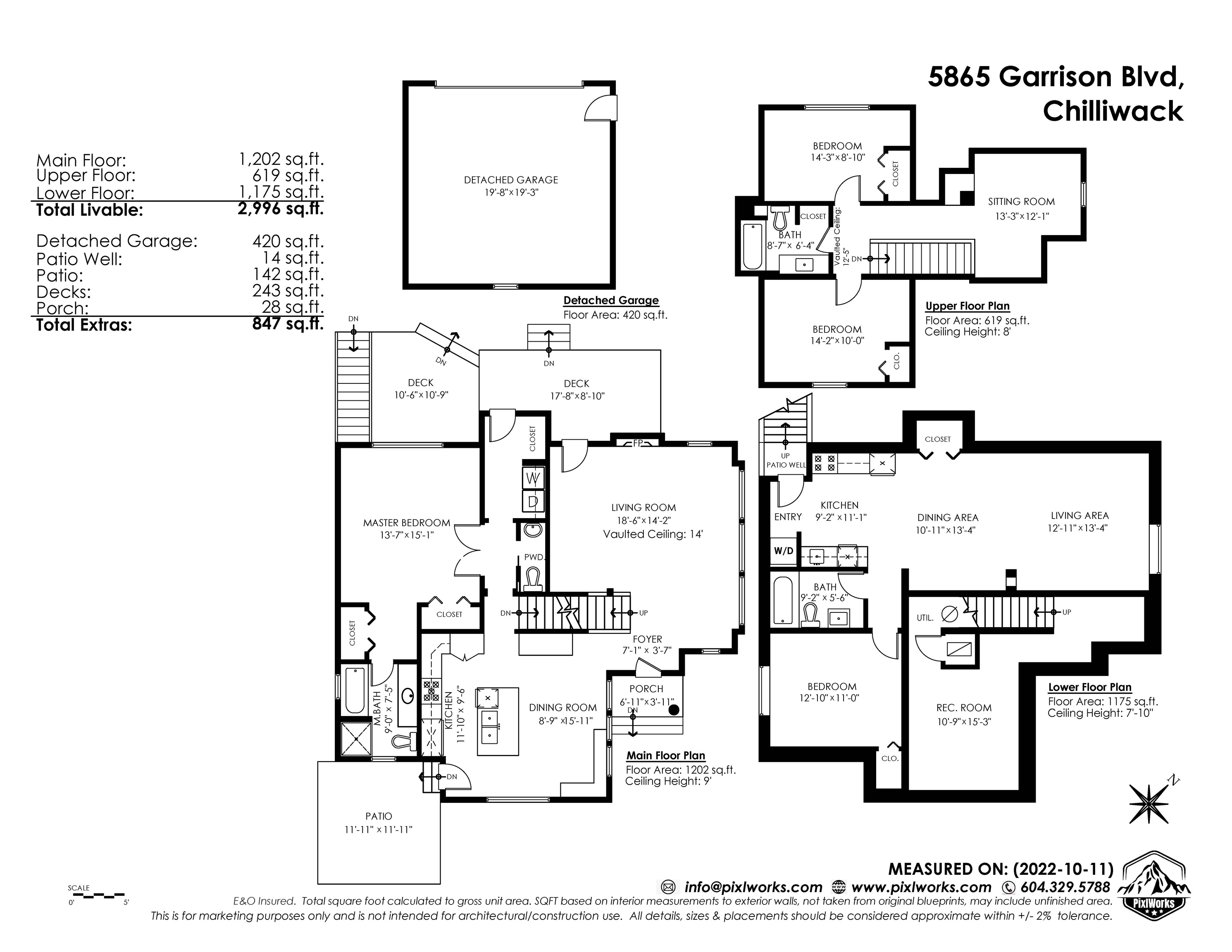 5865 GARRISON, British Columbia V2R 5X9, 4 Bedrooms Bedrooms, ,3 BathroomsBathrooms,Residential Detached,For Sale,GARRISON,R2737367