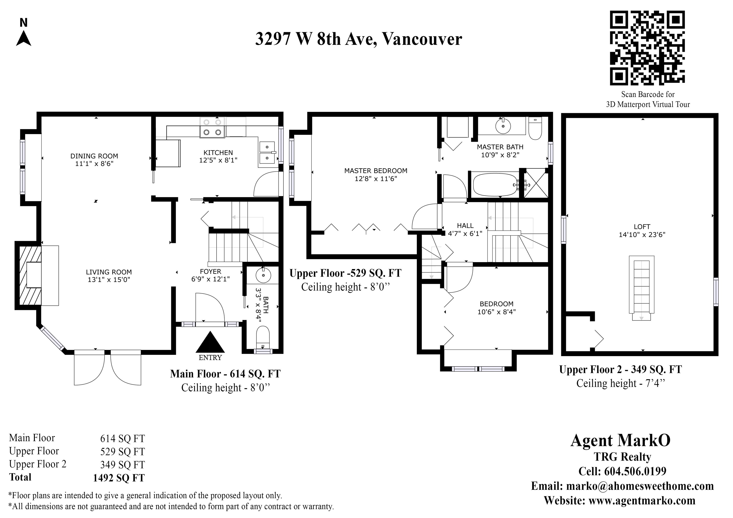 3297 8TH, Vancouver, British Columbia V6K 2C6, 3 Bedrooms Bedrooms, ,1 BathroomBathrooms,Residential Attached,For Sale,8TH,R2738002