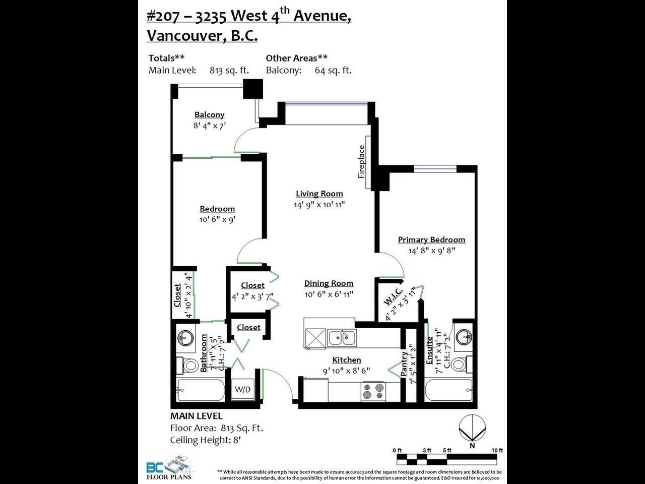 3235 4TH, Vancouver, British Columbia V6K 1R8, 2 Bedrooms Bedrooms, ,2 BathroomsBathrooms,Residential Attached,For Sale,4TH,R2739322