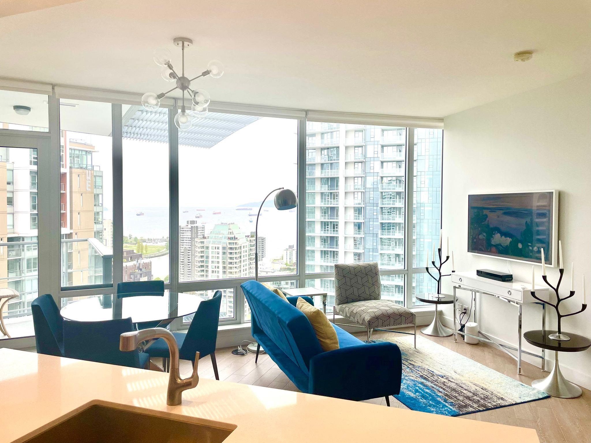 3408-1283 HOWE STREET, Vancouver, British Columbia Apartment/Condo, 2 Bedrooms, 2 Bathrooms, Residential Attached,For Sale, MLS-R2739417, Richmond Condo for Sale