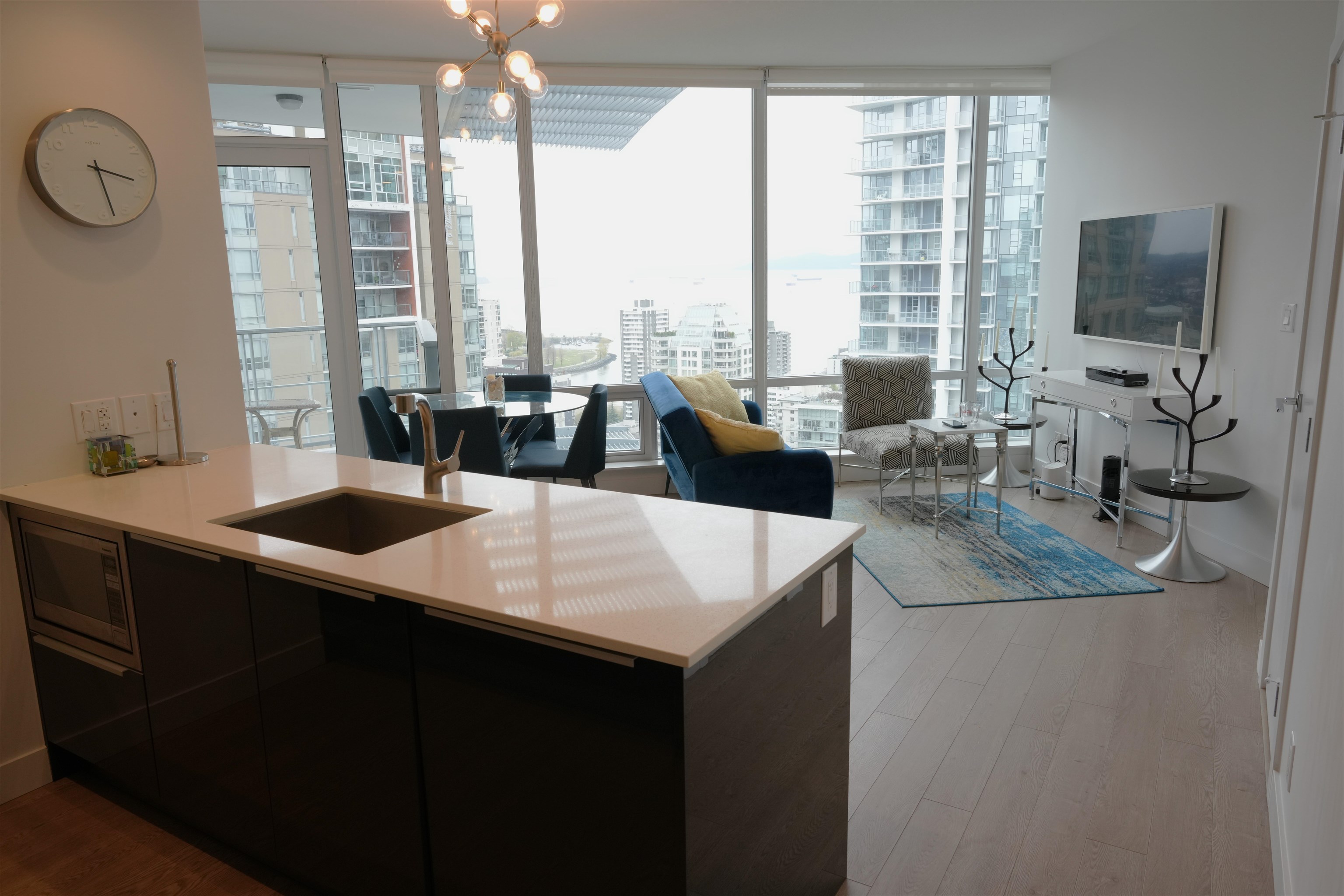 3408-1283 HOWE STREET, Vancouver, British Columbia Apartment/Condo, 2 Bedrooms, 2 Bathrooms, Residential Attached,For Sale, MLS-R2739417, Richmond Condo for Sale