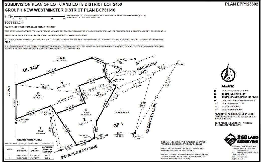 Wilson Lam Realtor, 826 SEYMOUR BAY, Bowen Island, British Columbia V0N 1G2, Land Only,For Sale ,R2742298