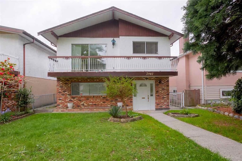 2947 29TH AVENUE, Vancouver, British Columbia V5R 1V8 House/Single Family, 4 Bedrooms, Residential Detached,For Sale, MLS-R2754868