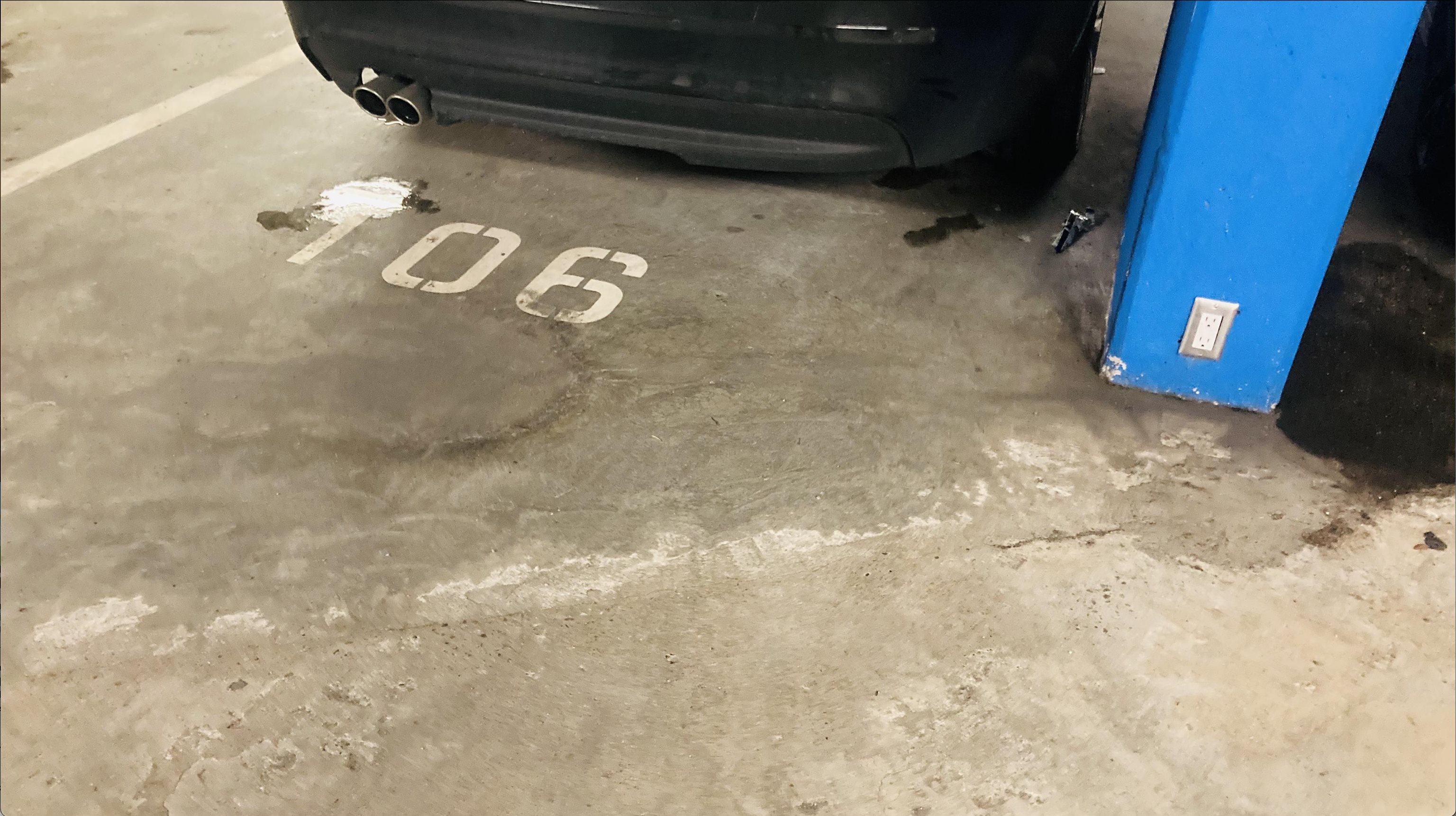 Parking #106, charge your EV car conveniently