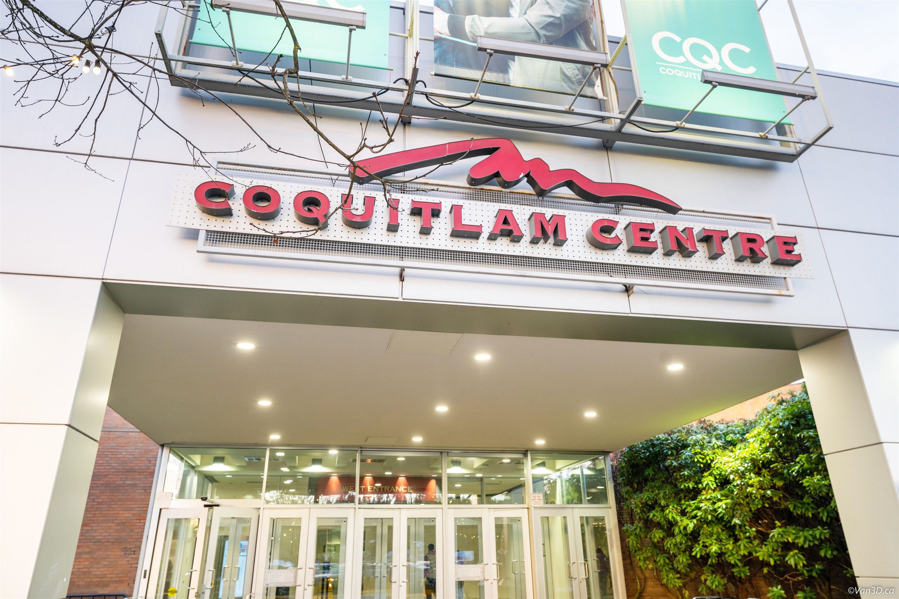 Steps away from Coquitlam Center