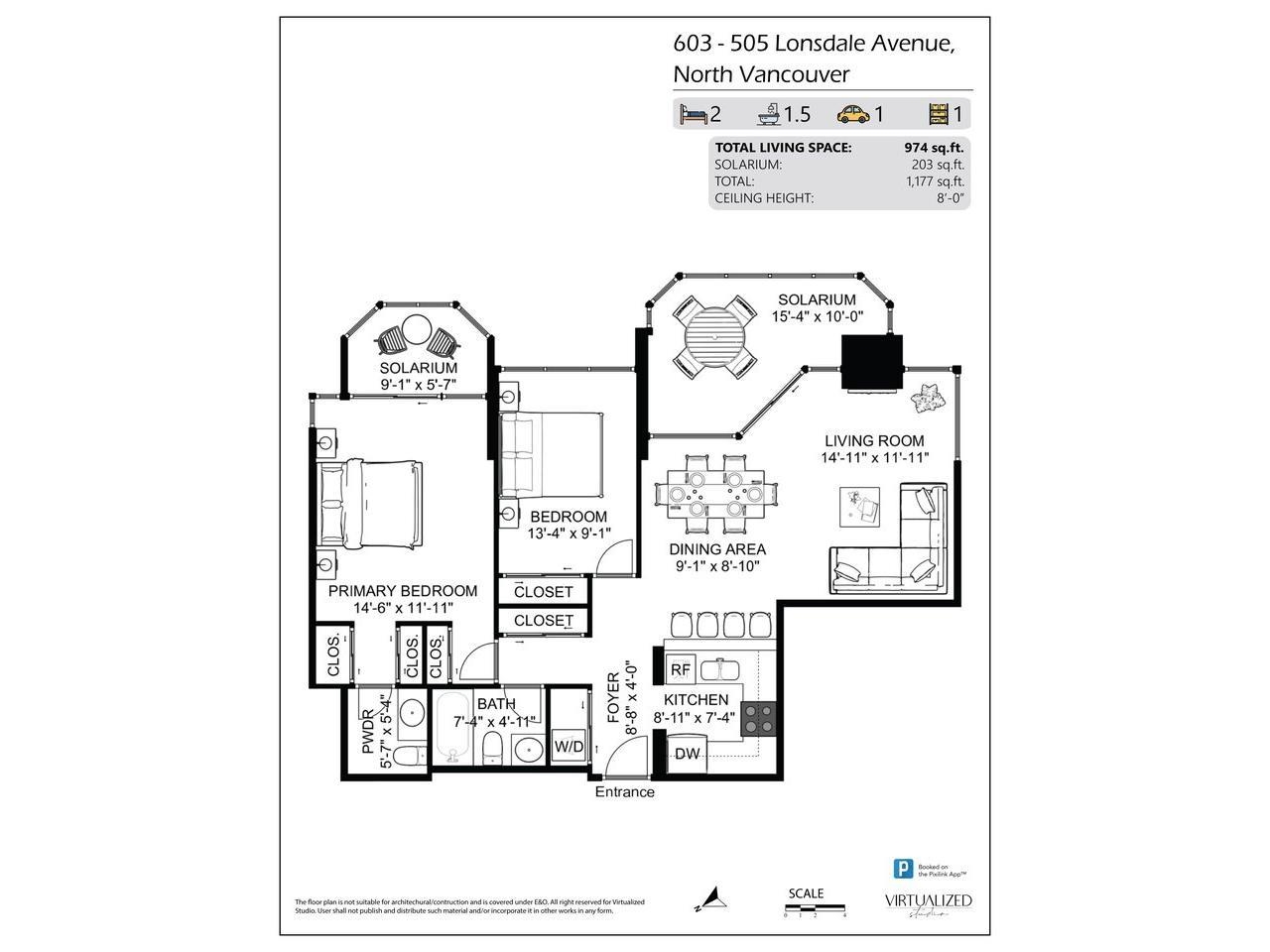 Listing image of 603 505 LONSDALE AVENUE