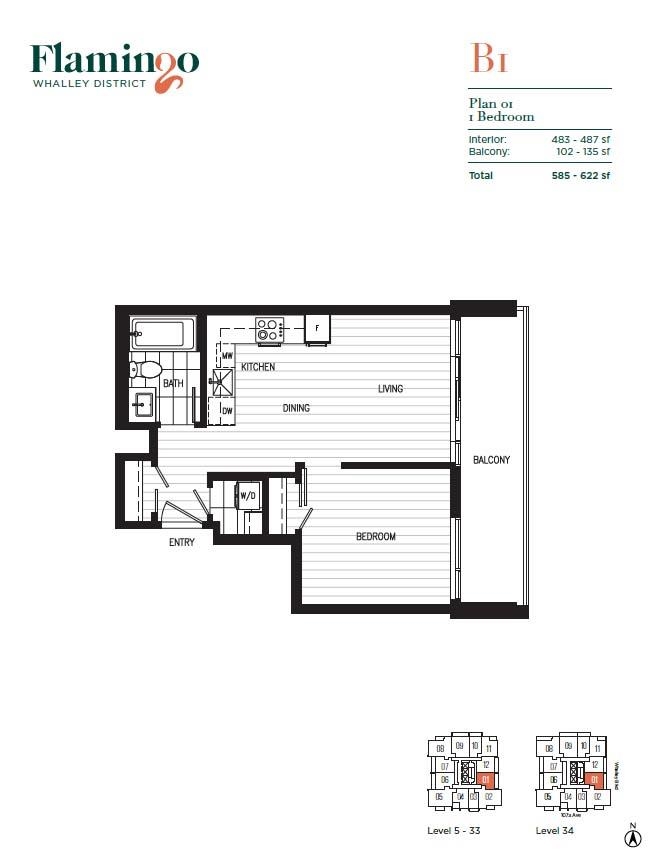 Wilson Lam Realtor, 2101-13675 107A AVENUE, Surrey, British Columbia V0V 0V0, 1 Bedroom, 1 Bathroom, Residential Attached,For Sale ,R2779956