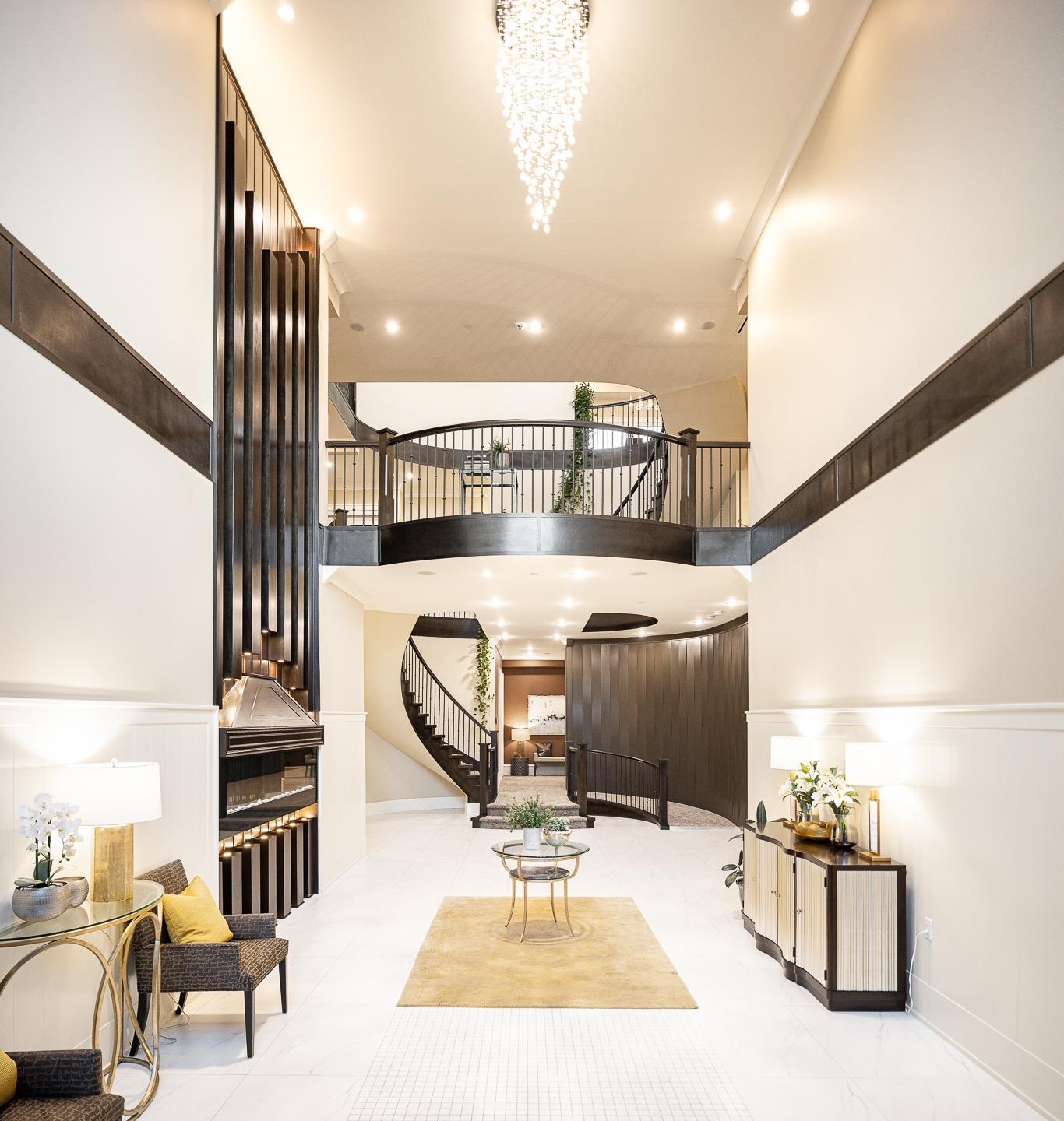 Step into the breathtaking luxury of the 50ft tall grand foyer