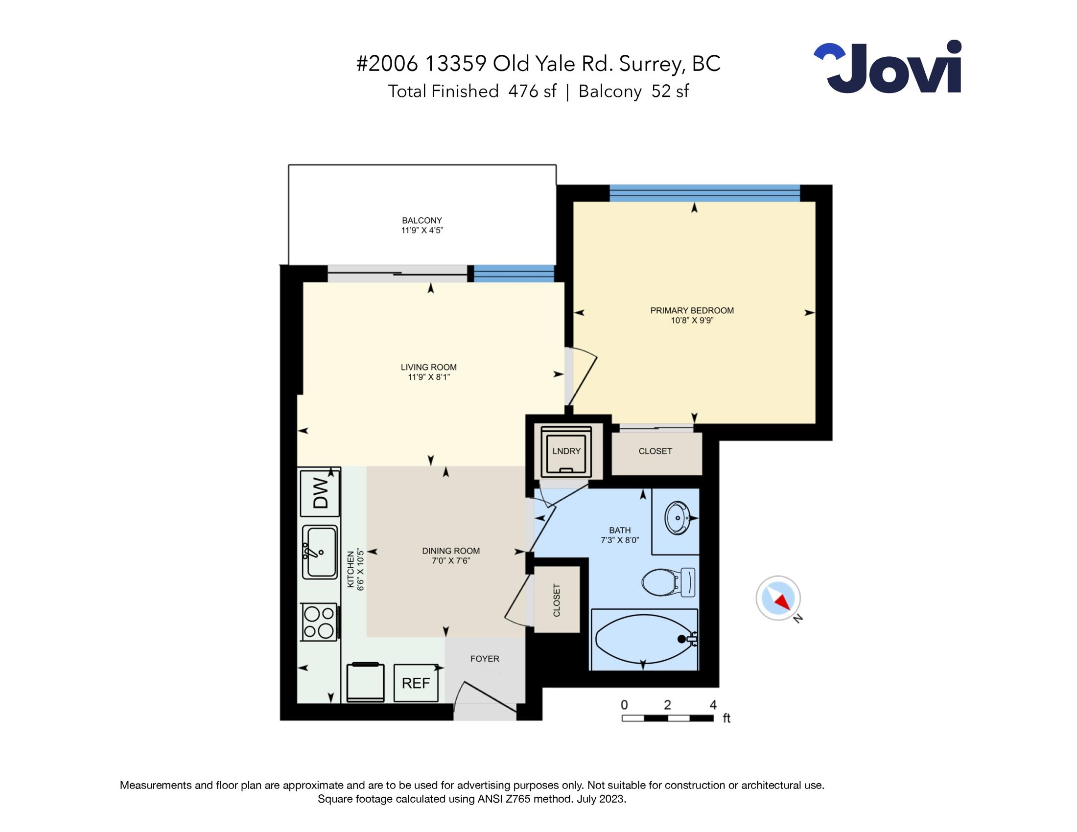 2006-13359 OLD YALE ROAD, Surrey, British Columbia V3T 0S4 Apartment/Condo, 1 Bedroom, 1 Bathroom, Residential Attached,For Sale, MLS-R2801242