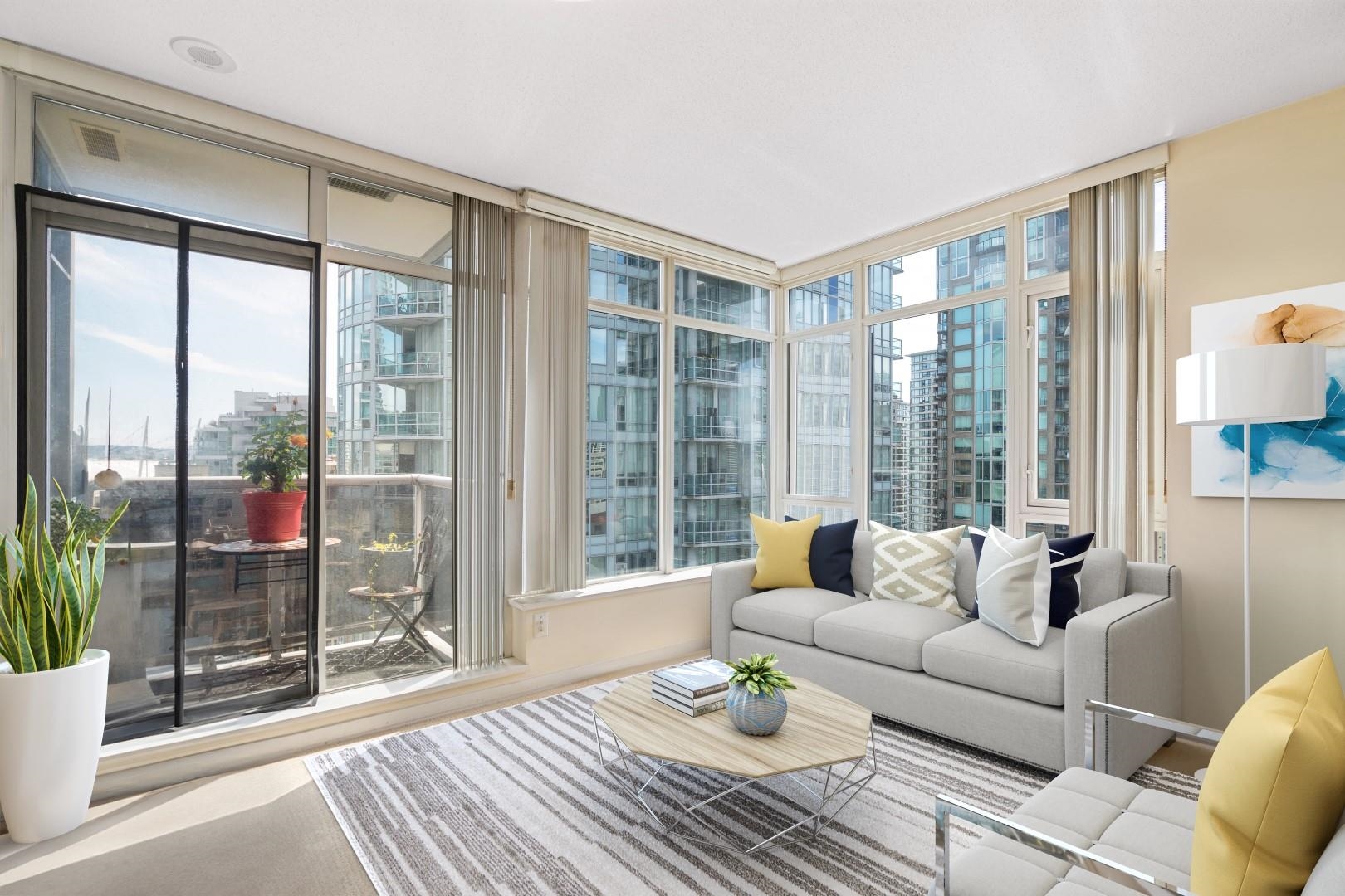 1406-480 ROBSON STREET, Vancouver, British Columbia, 2 Bedrooms Bedrooms, ,2 BathroomsBathrooms,Residential Attached,For Sale,R2803718