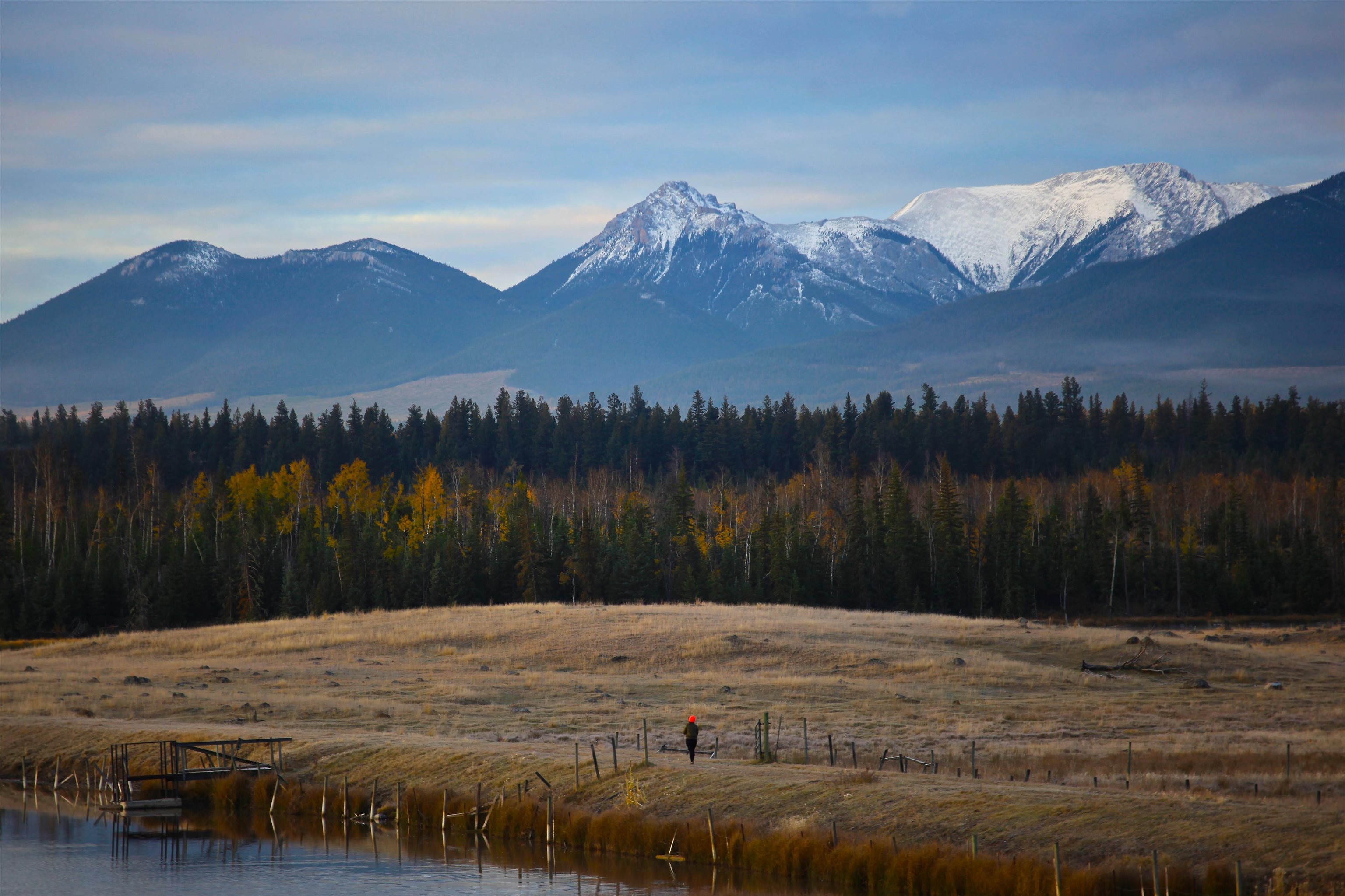 View of the Marble Mountain Range looking southwest from Meadow Lake Ranch