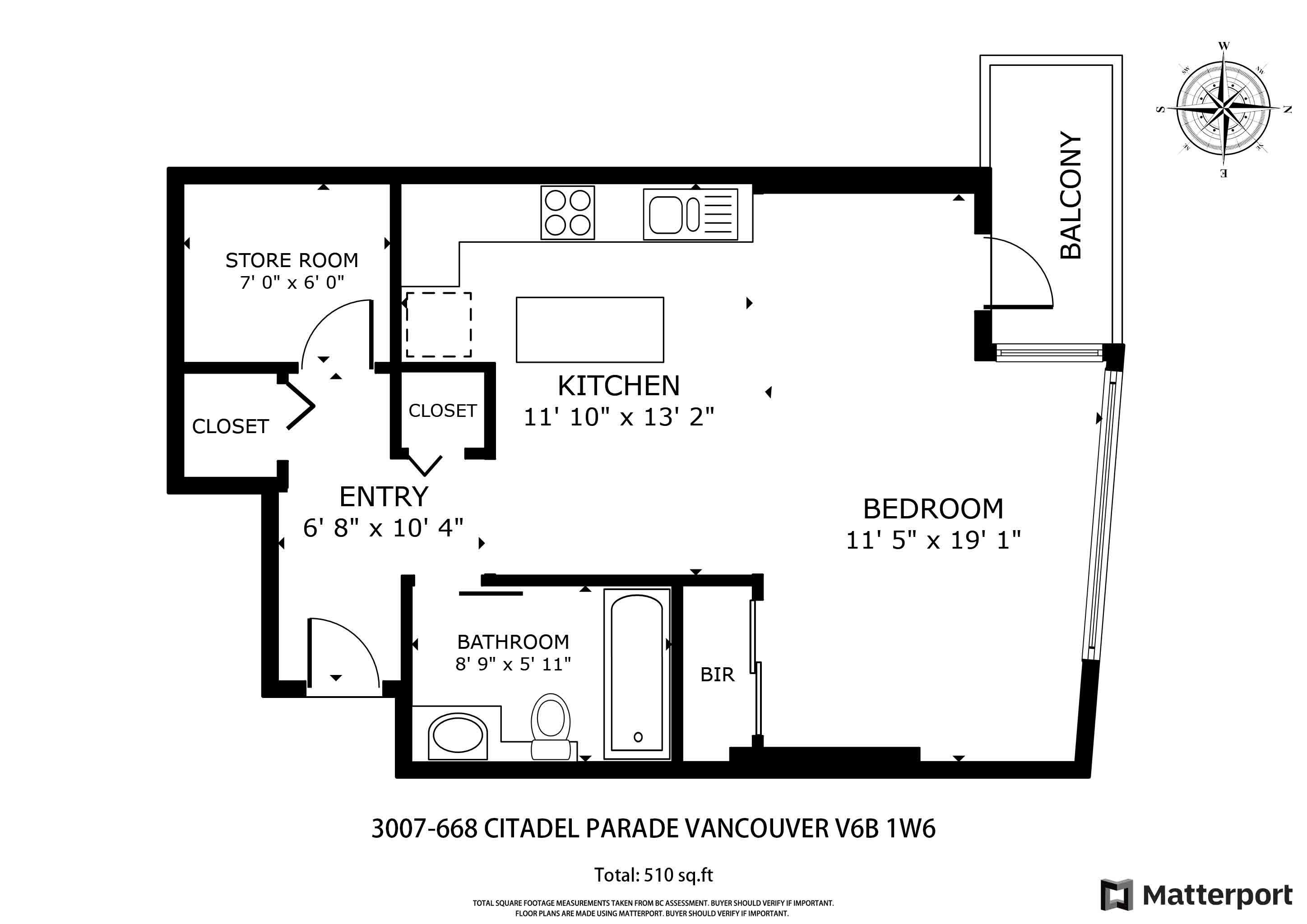 668 CITADEL, Vancouver, British Columbia V6B 1W6, ,1 BathroomBathrooms,Residential Attached,For Sale,CITADEL,R2812038