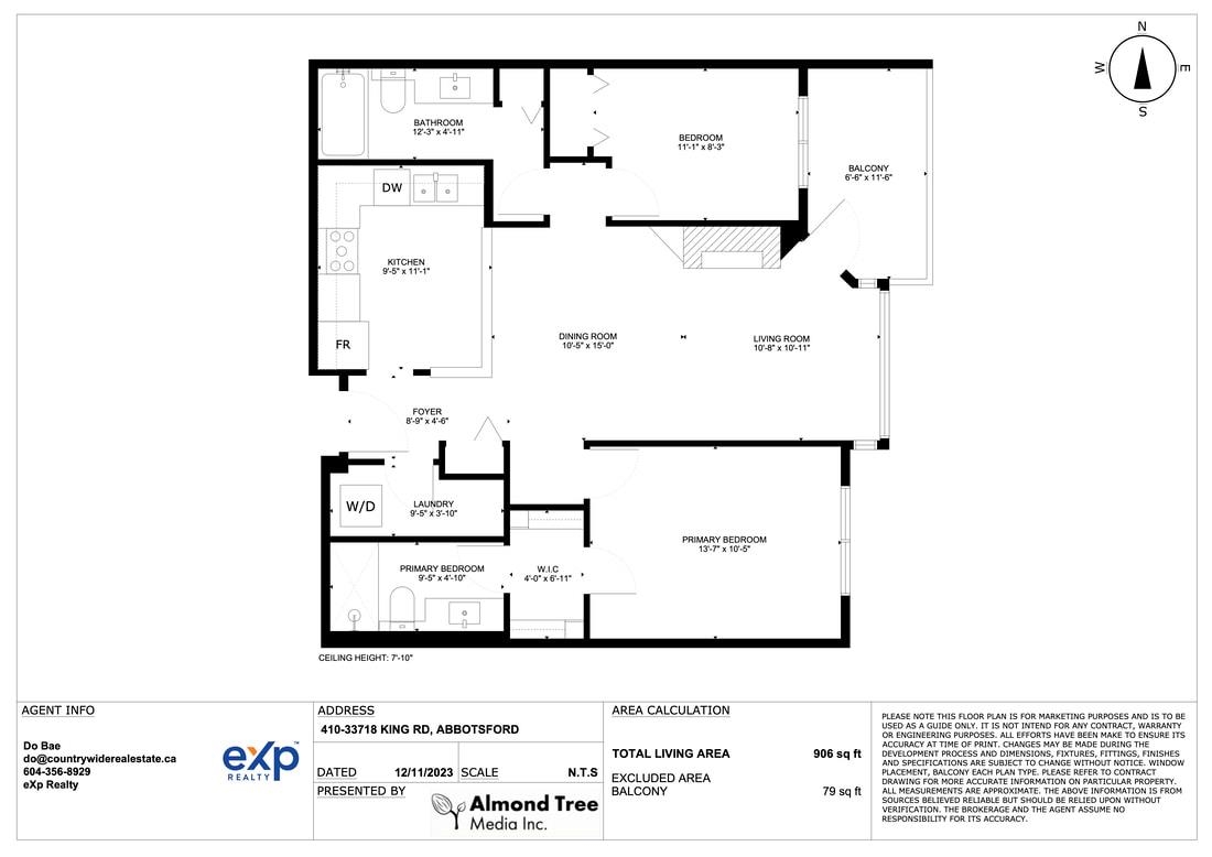 410-33718 KING ROAD, Abbotsford, British Columbia, 2 Bedrooms Bedrooms, ,2 BathroomsBathrooms,Residential Attached,For Sale,R2832799
