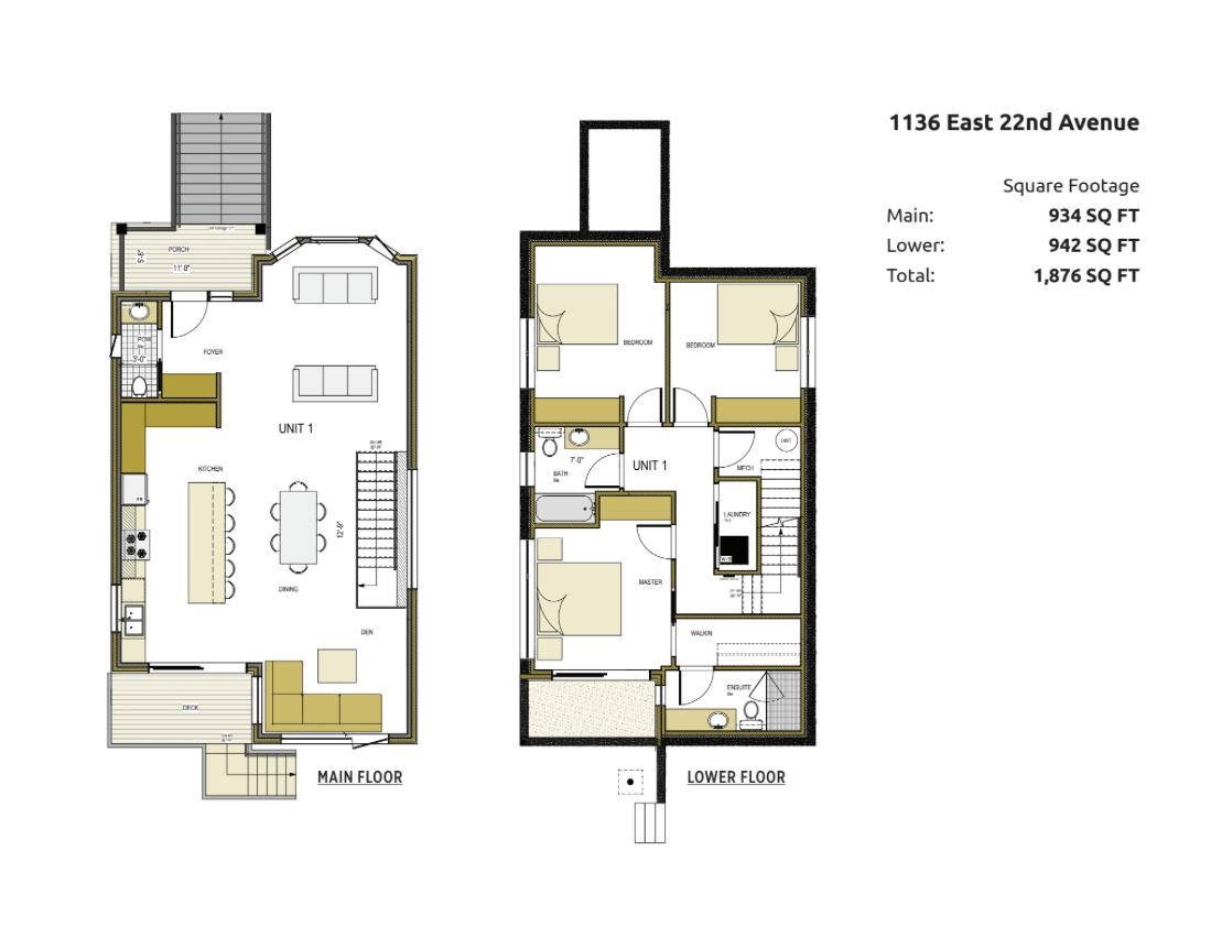 Listing image of 1136 E 22ND AVENUE