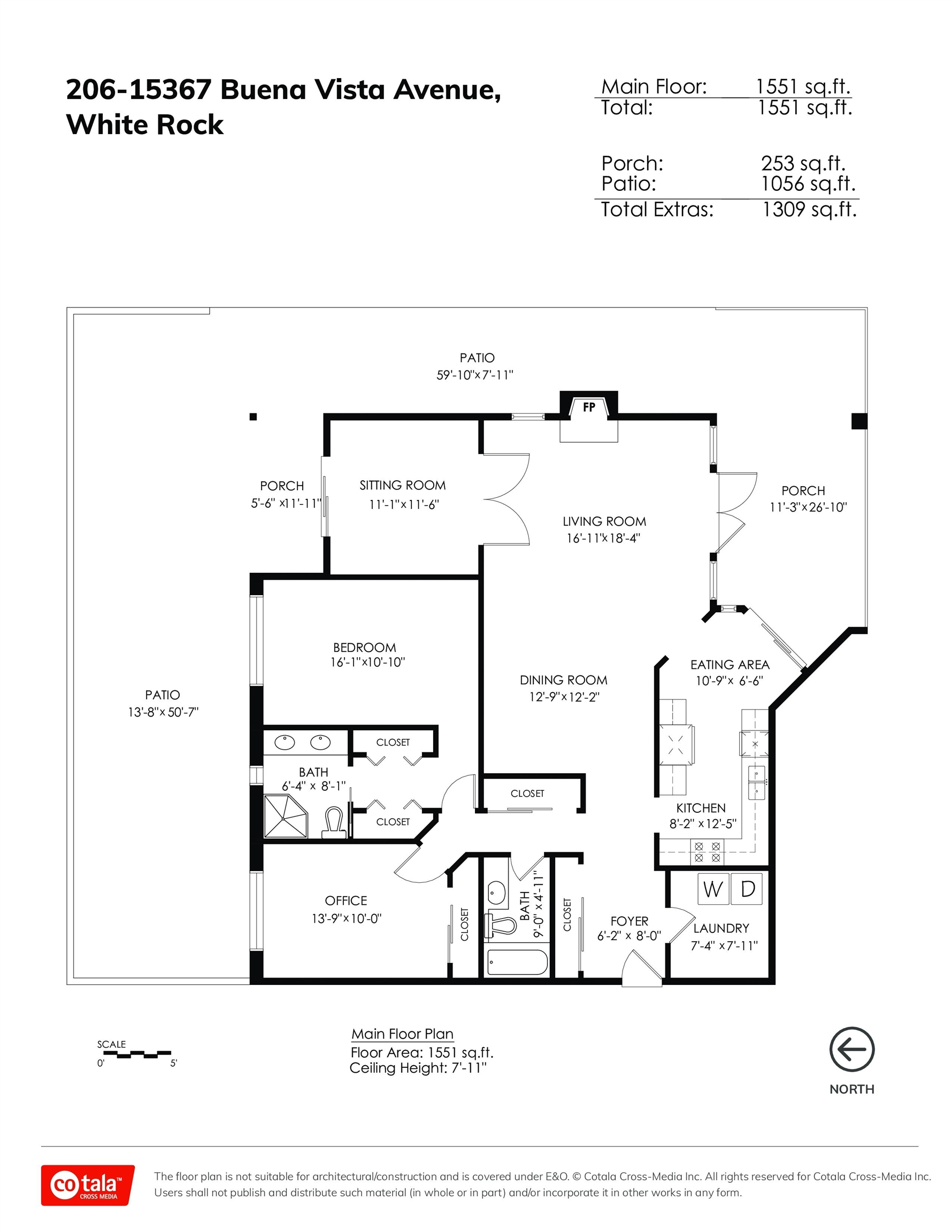 206-15367 BUENA VISTA AVENUE, White Rock, British Columbia Apartment/Condo, 2 Bedrooms, 2 Bathrooms, Residential Attached,For Sale, MLS-R2835901, Richmond Condo for Sale