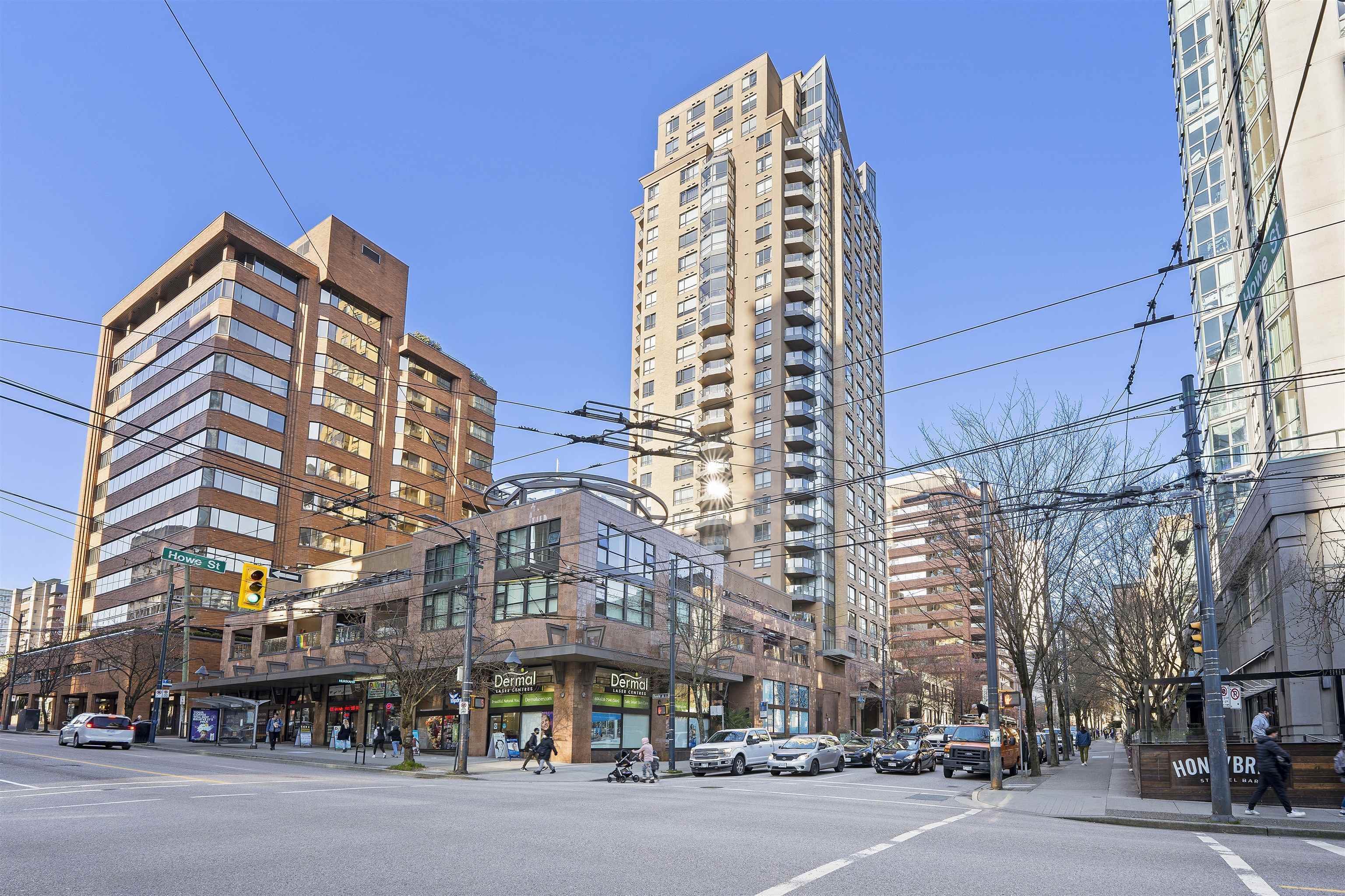 508-1189 HOWE STREET, Vancouver, British Columbia Apartment/Condo, 1 Bedroom, 1 Bathroom, Residential Attached,For Sale, MLS-R2836019