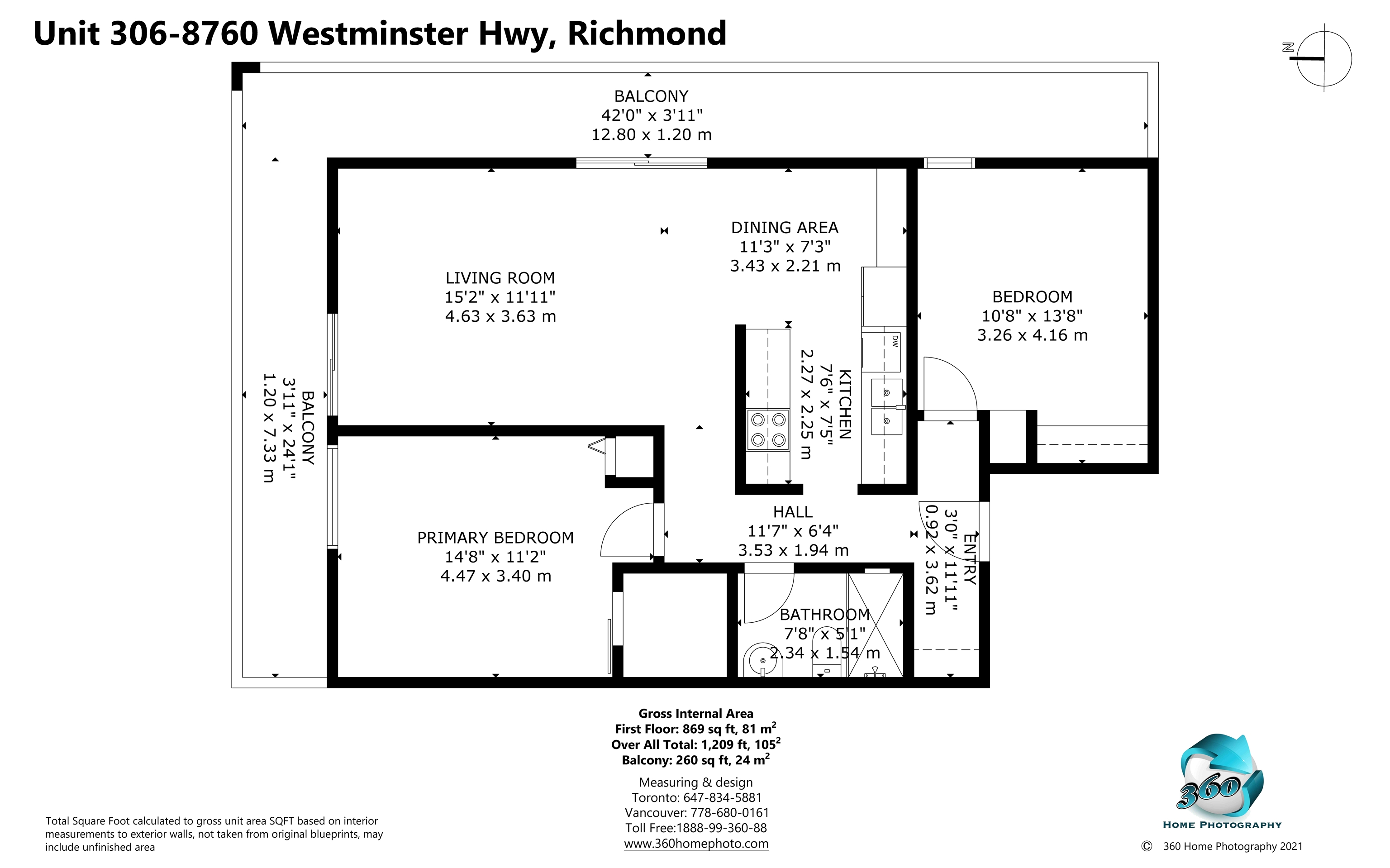 306-8760 WESTMINSTER HIGHWAY, Richmond, British Columbia Apartment/Condo, 2 Bedrooms, 1 Bathroom, Residential Attached,For Sale, MLS-R2837416