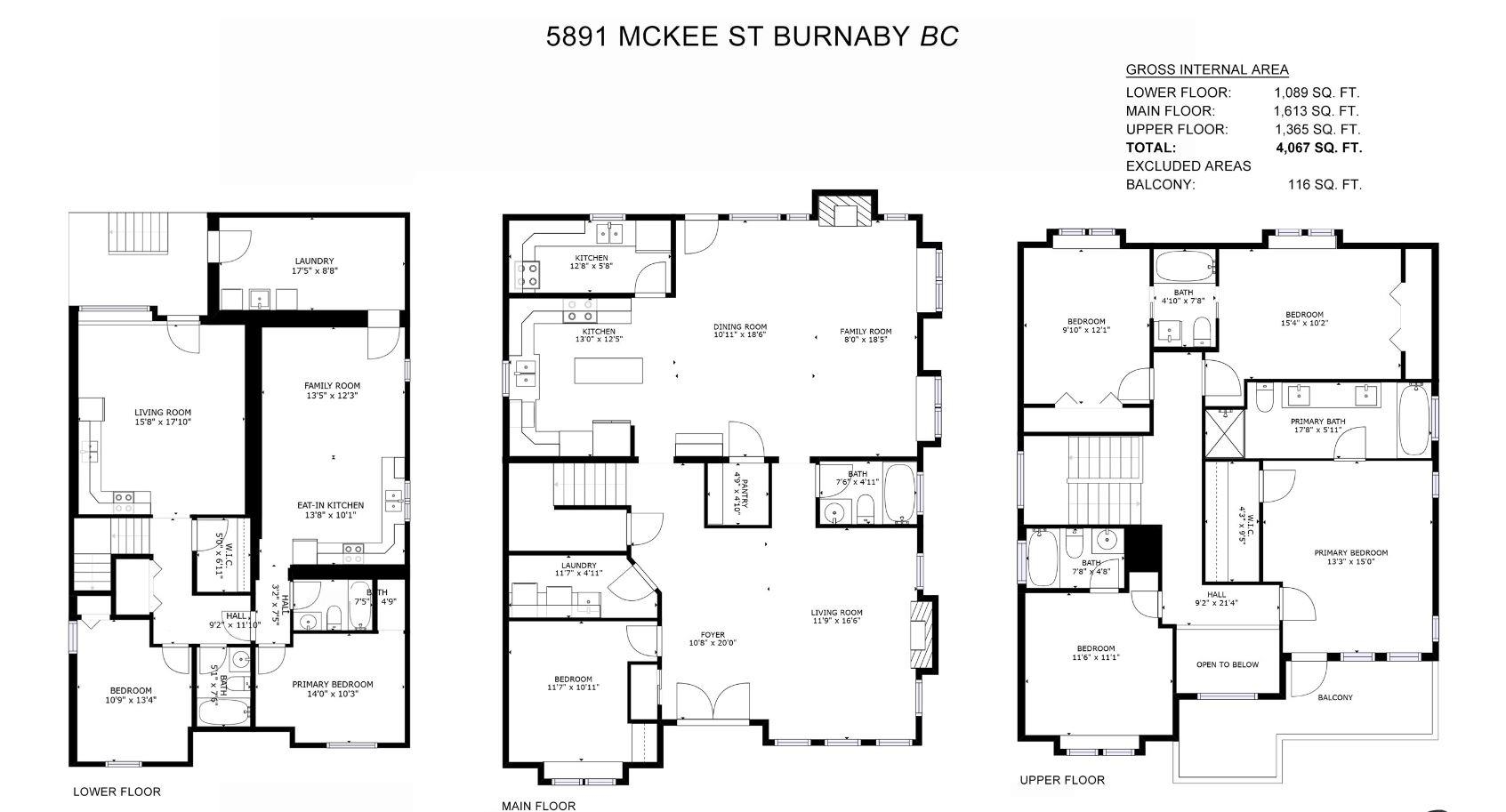5891 MCKEE STREET, Burnaby, British Columbia, 7 Bedrooms Bedrooms, ,6 BathroomsBathrooms,Residential Detached,For Sale,R2838244