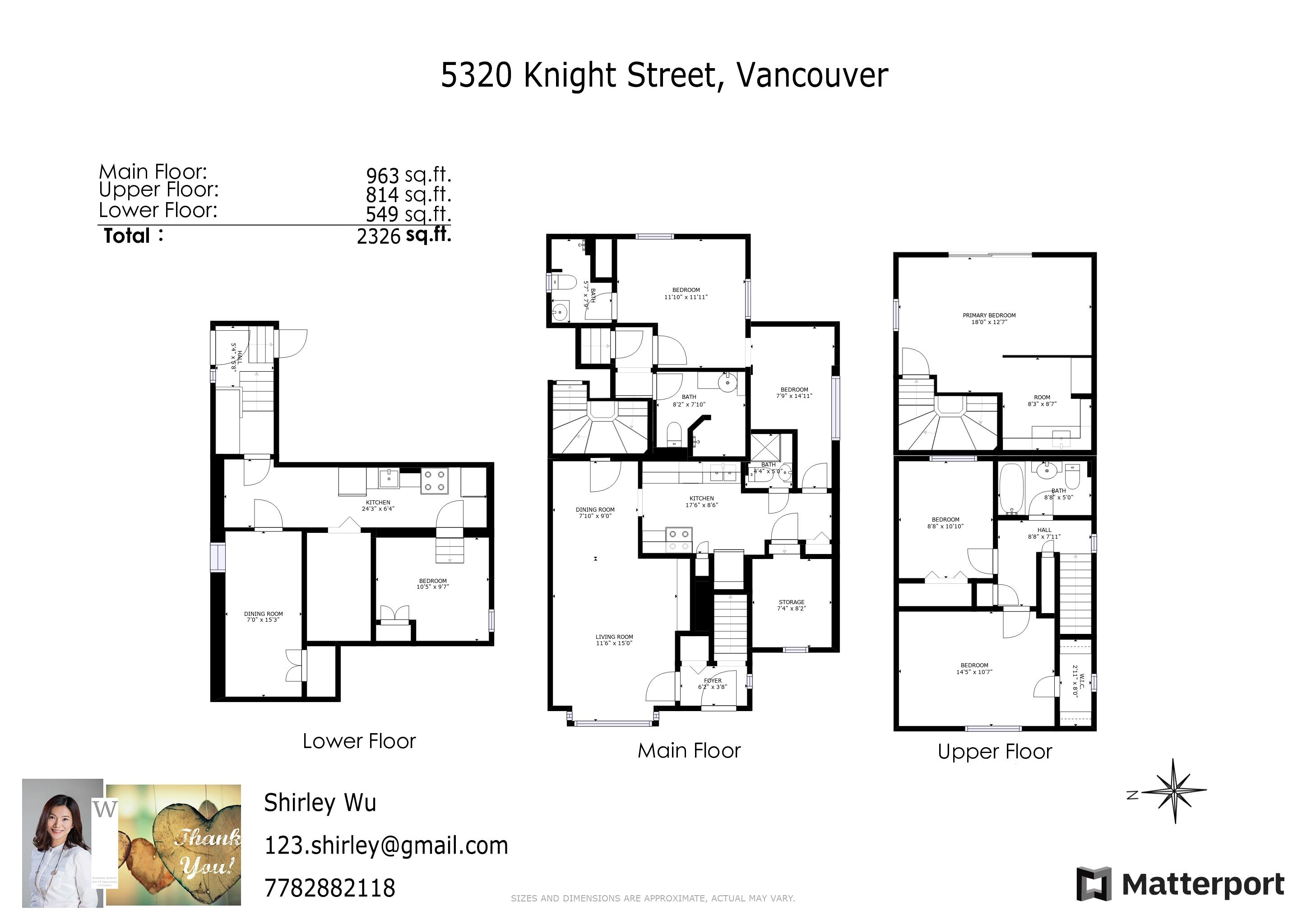 5320 KNIGHT STREET, Vancouver, British Columbia, 6 Bedrooms Bedrooms, ,3 BathroomsBathrooms,Residential Detached,For Sale,R2838723