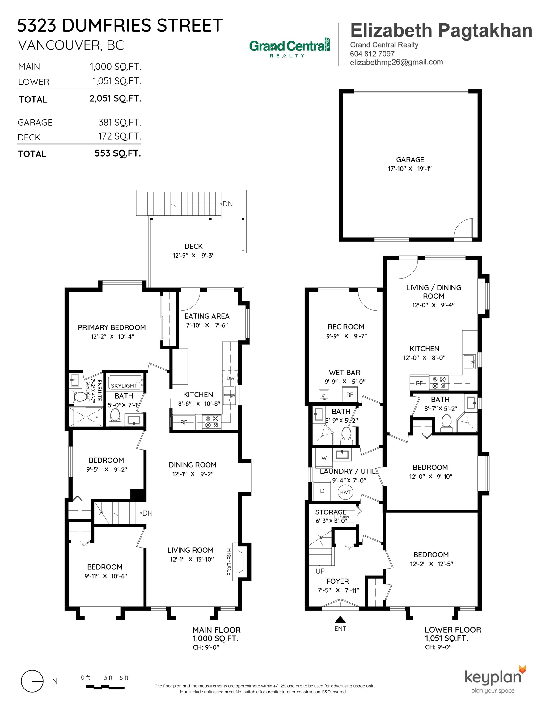 5323 DUMFRIES STREET, Vancouver, British Columbia, 5 Bedrooms Bedrooms, ,4 BathroomsBathrooms,Residential Detached,For Sale,R2839154
