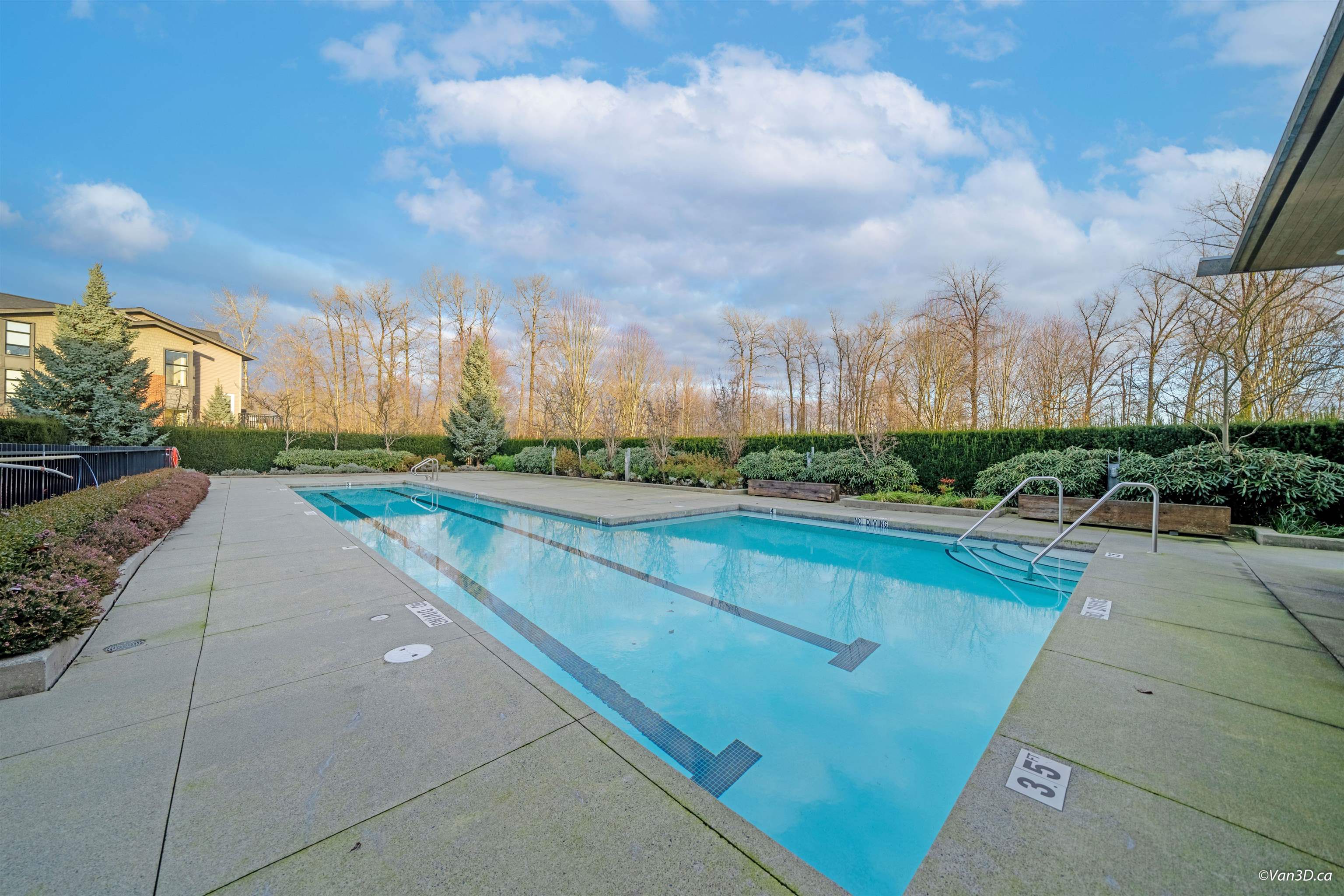 Great amenities include outdoor pool...