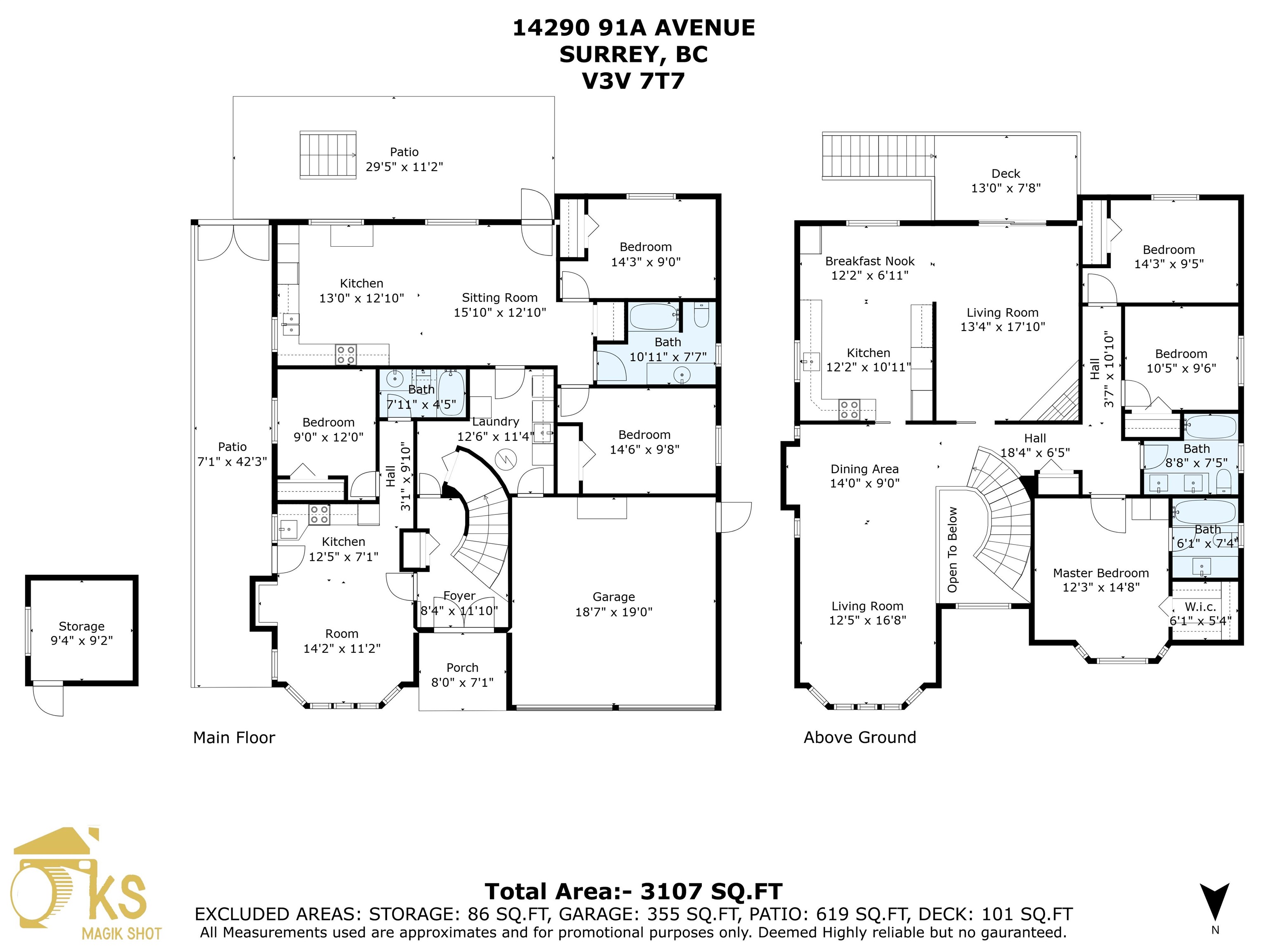 14290 91A AVENUE, Surrey, British Columbia, 6 Bedrooms Bedrooms, ,4 BathroomsBathrooms,Residential Detached,For Sale,R2839703