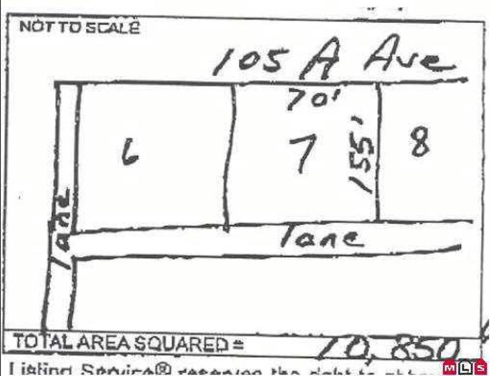 12462 105A, Surrey, British Columbia, ,Land Only,For Sale,R2843306