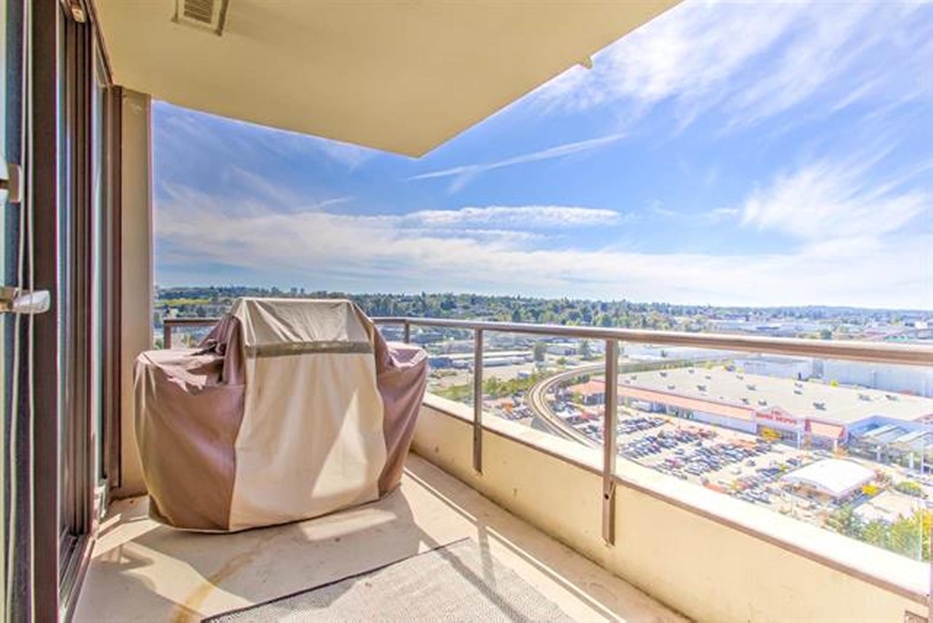 Enjoy unobstructed Sunsets every night from your large balcony