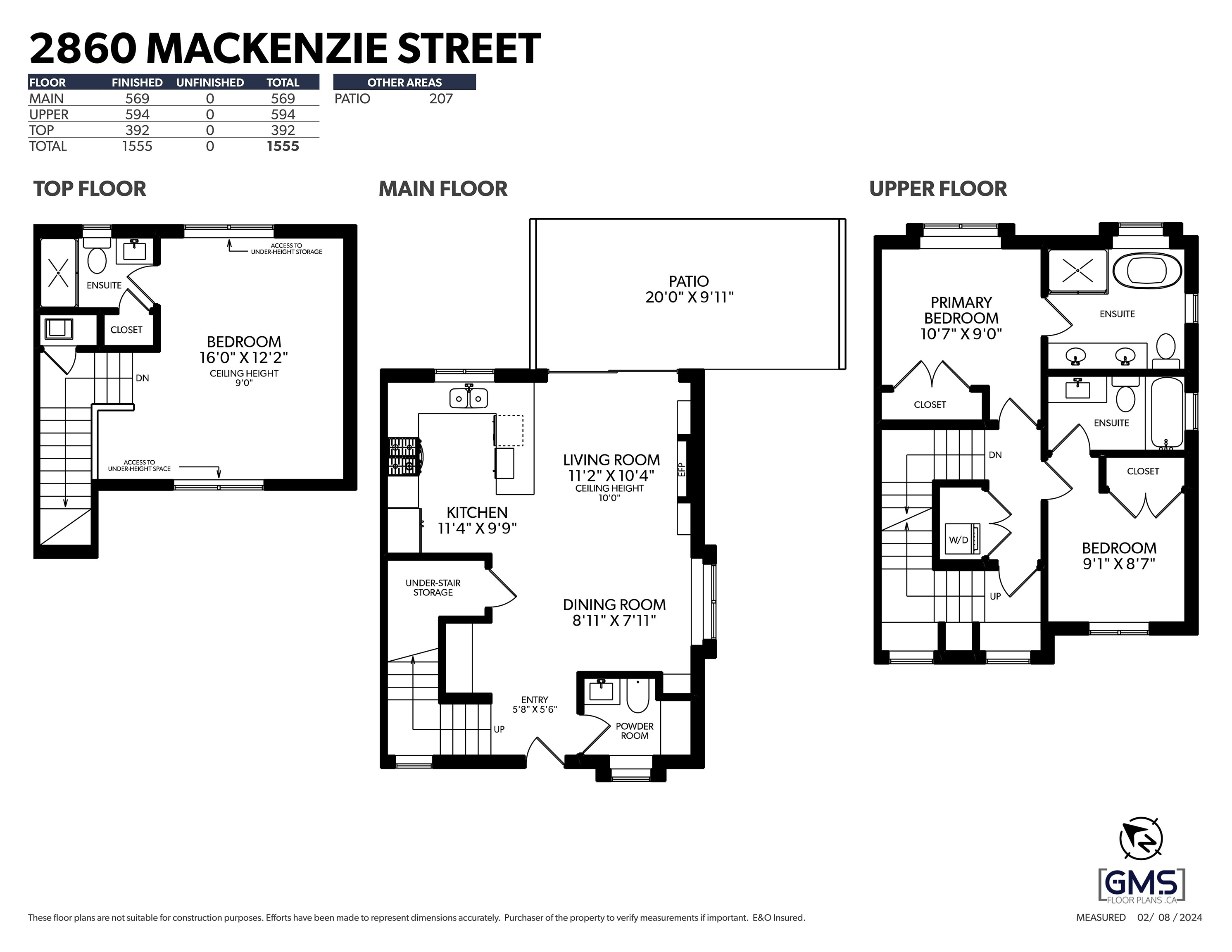 2860 MACKENZIE, Vancouver, British Columbia V6K 4A2, 3 Bedrooms Bedrooms, ,3 BathroomsBathrooms,Residential Attached,For Sale,MACKENZIE,R2849013
