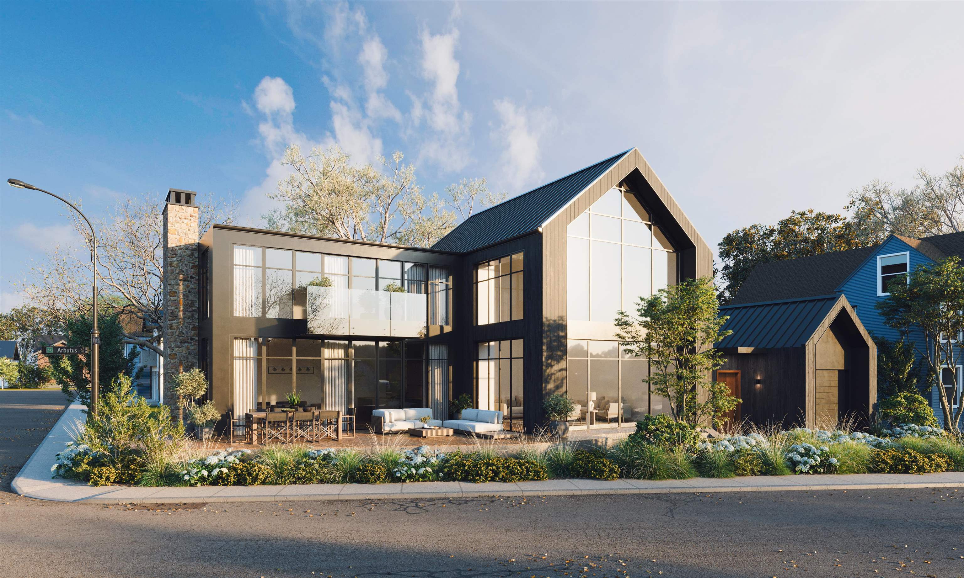 Note- this rendering is for inspiration purposes only. Buyer to do due diligence with the COV regarding zoning and building requirements. The listing agent makes no representations of warranties thereof.