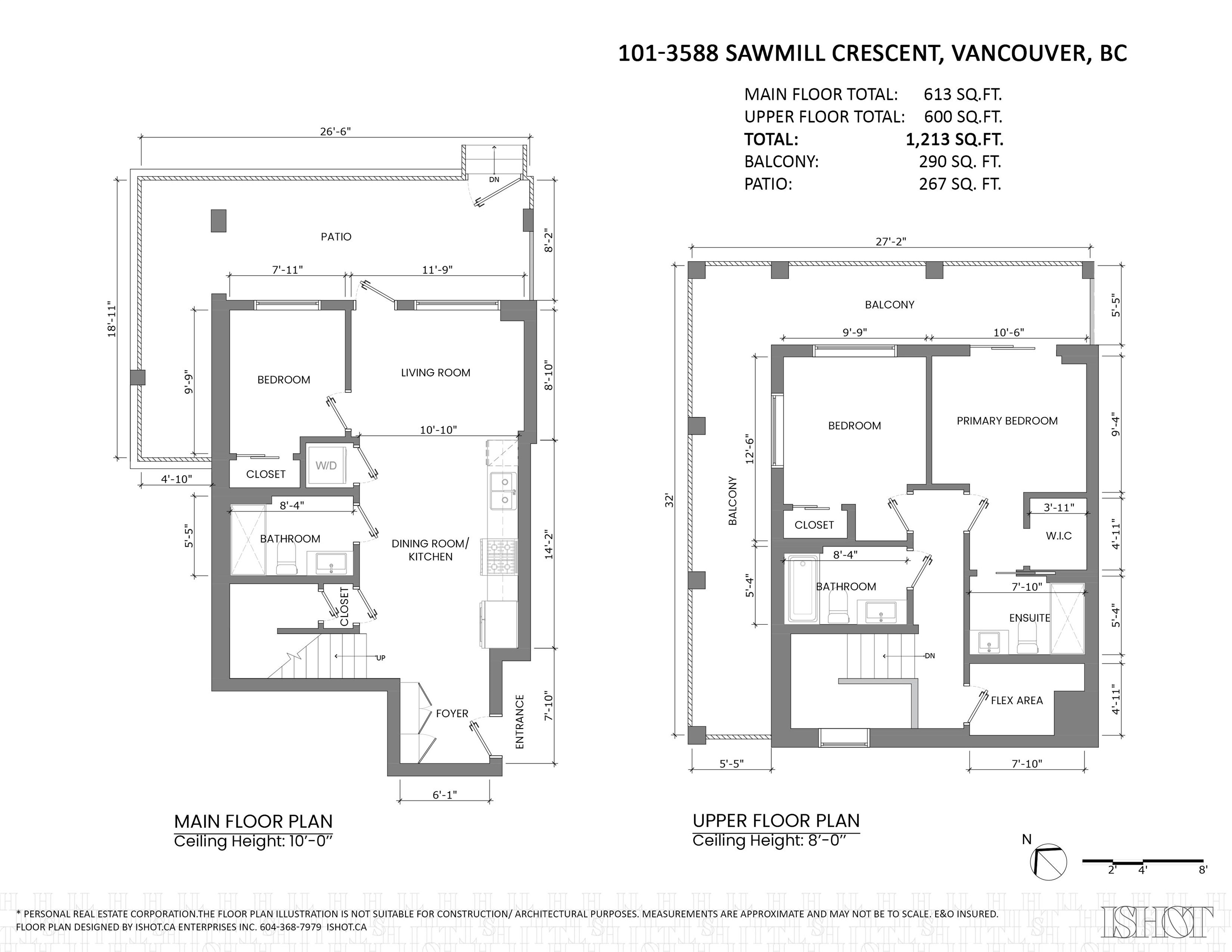101-3588 SAWMILL CRESCENT, Vancouver, British Columbia, 3 Bedrooms Bedrooms, ,3 BathroomsBathrooms,Residential Attached,For Sale,R2853646