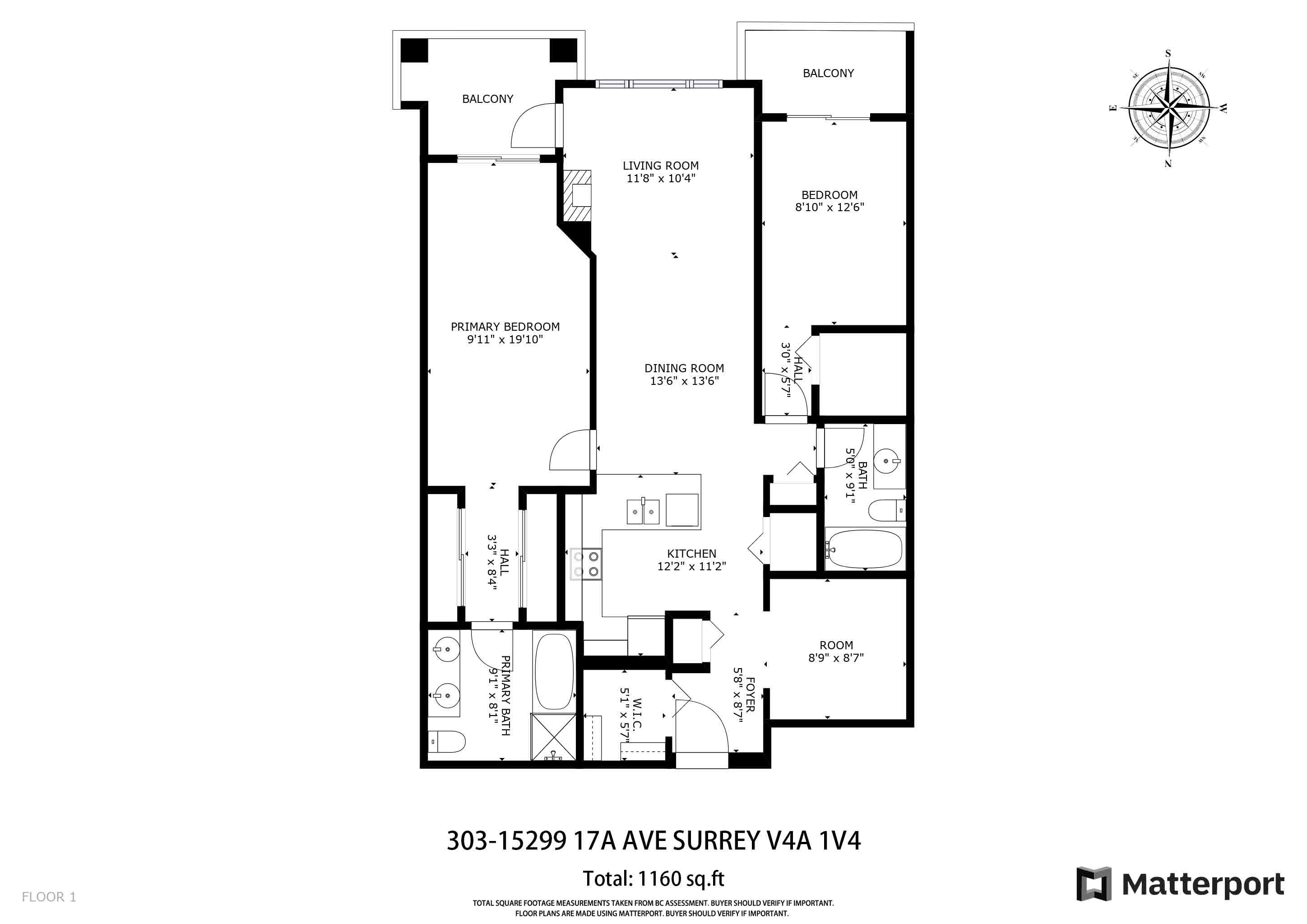 303-15299 17A AVENUE, Surrey, British Columbia Apartment/Condo, 2 Bedrooms, 2 Bathrooms, Residential Attached,For Sale, MLS-R2856218, Richmond Condo for Sale