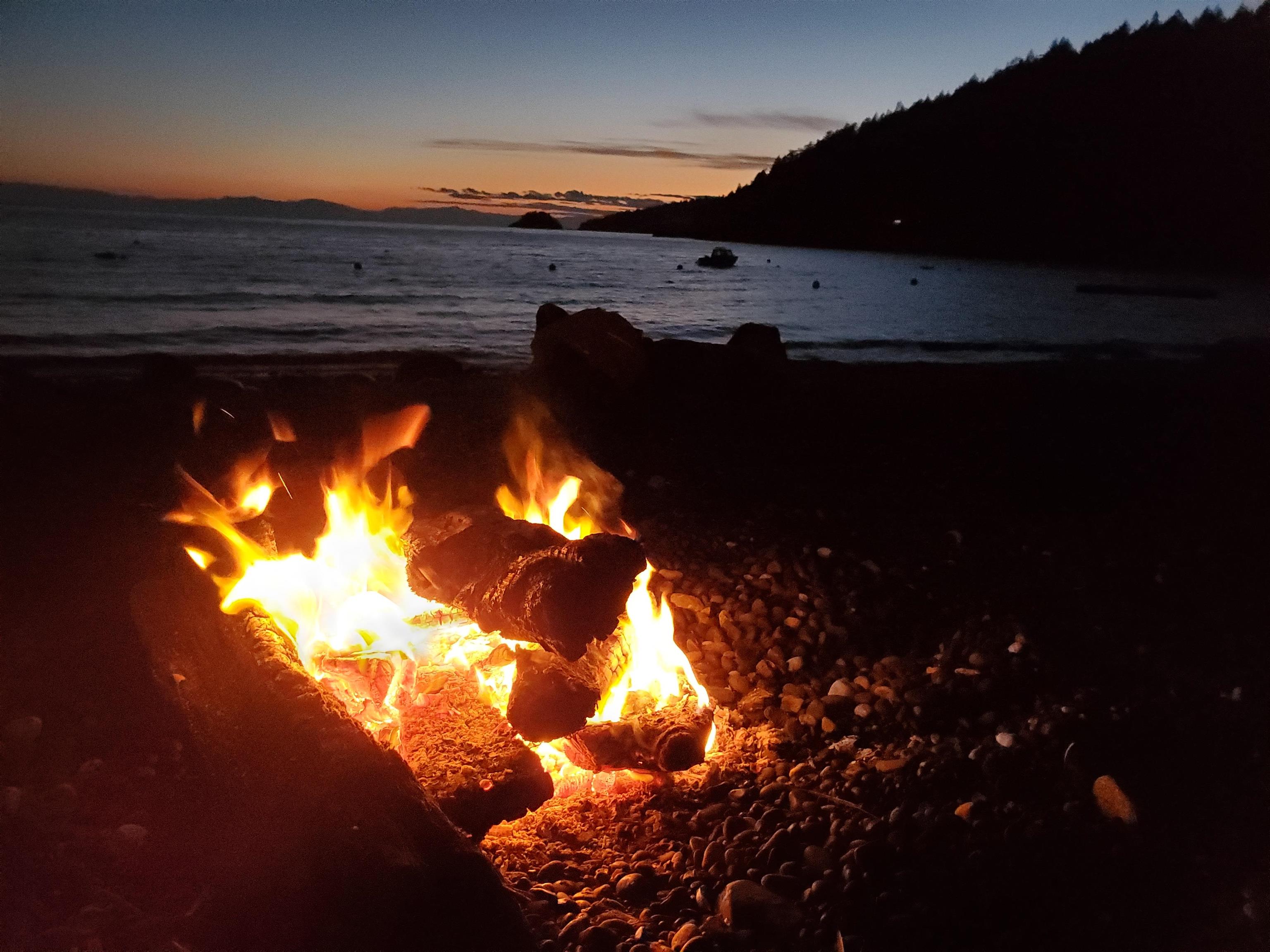 Walk over to beautiful West Beach to watch sunsets and enjoy a winter bonfire