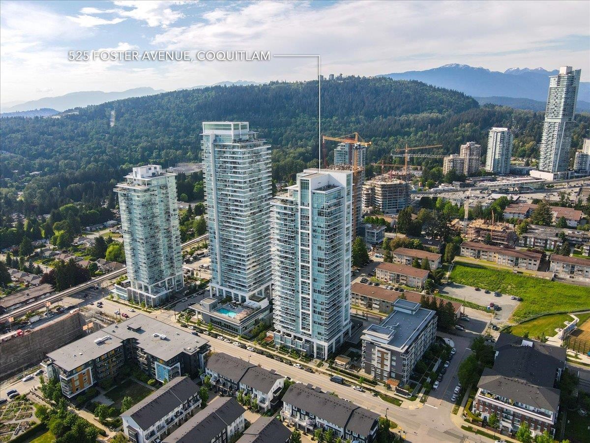 2404-525 FOSTER AVENUE, Coquitlam, British Columbia Apartment/Condo, 2 Bedrooms, 2 Bathrooms, Residential Attached,For Sale, MLS-R2861581, Richmond Condo for Sale