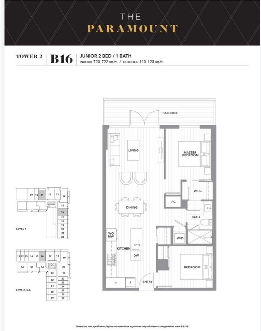 516-6328 NO. 3 ROAD, Richmond, British Columbia Apartment/Condo, 2 Bedrooms, 1 Bathroom, Residential Attached,For Sale, MLS-R2865982, Richmond Condo for Sale