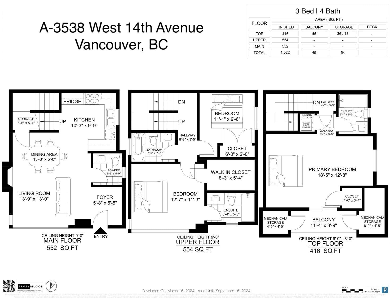 3538 14TH, Vancouver, British Columbia V6R 2W4, 3 Bedrooms Bedrooms, ,3 BathroomsBathrooms,Residential Attached,For Sale,14TH,R2867970