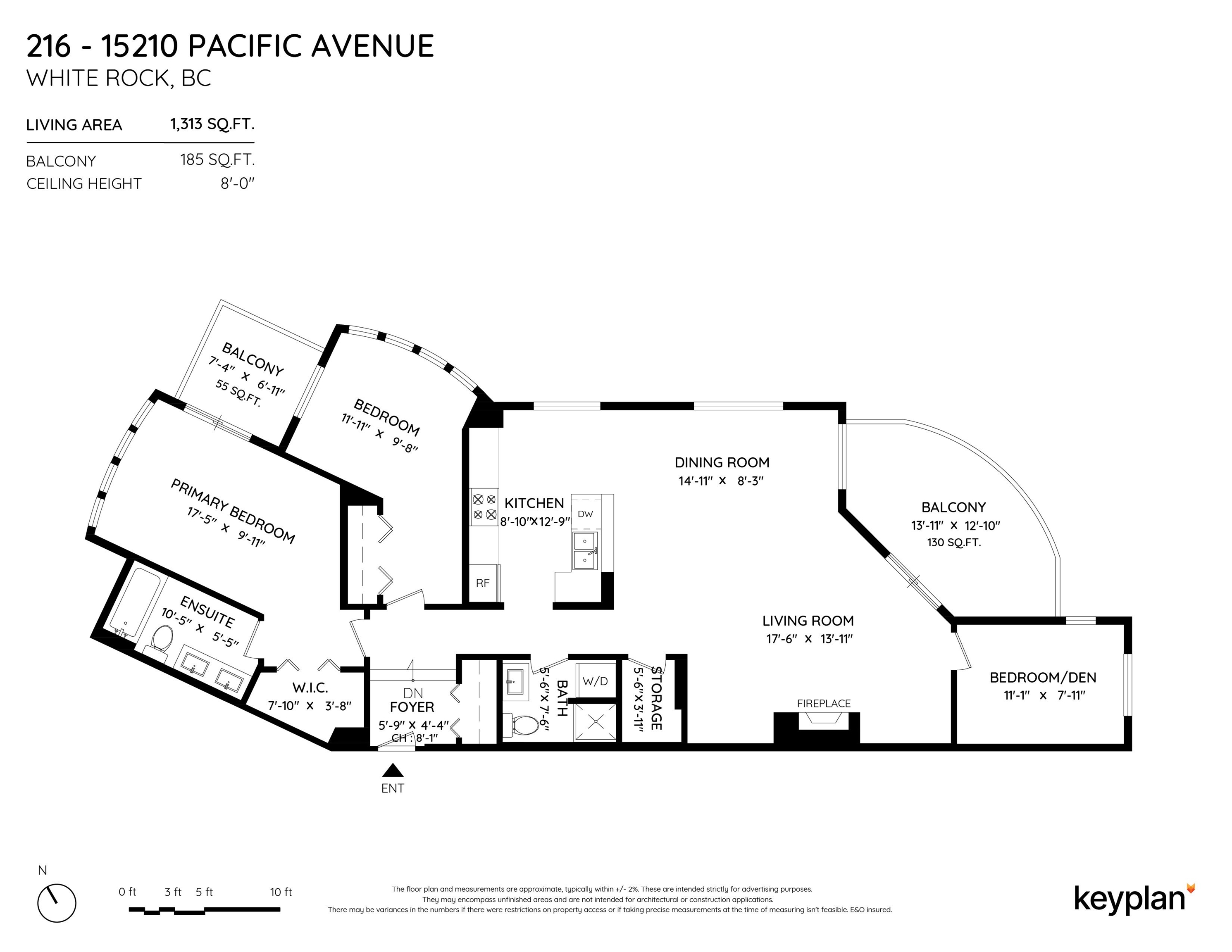15210 PACIFIC, White Rock, British Columbia V4B 5L2, 2 Bedrooms Bedrooms, ,2 BathroomsBathrooms,Residential Attached,For Sale,PACIFIC,R2868720