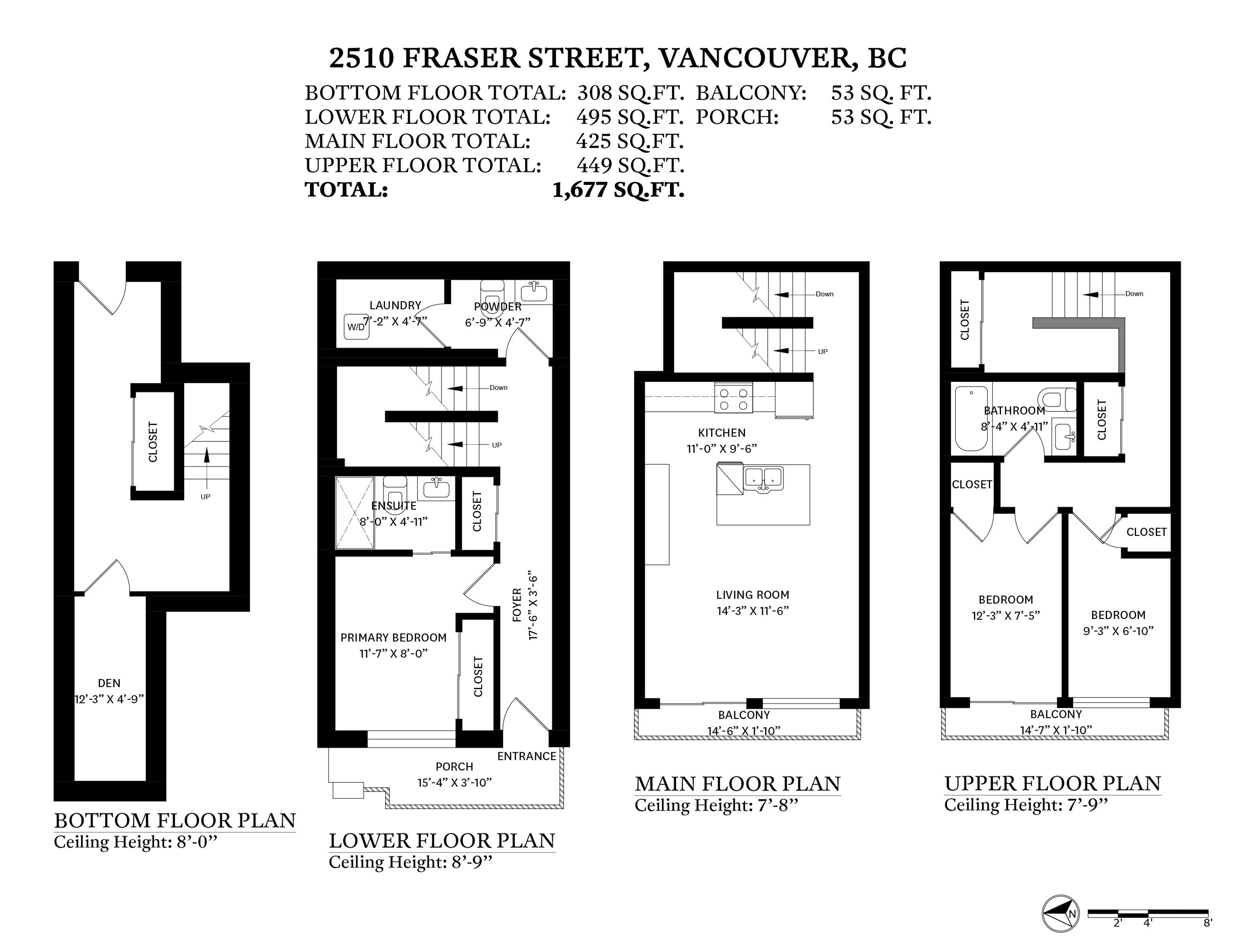 2510 FRASER STREET, Vancouver, British Columbia, 3 Bedrooms Bedrooms, ,3 BathroomsBathrooms,Residential Attached,For Sale,R2869176