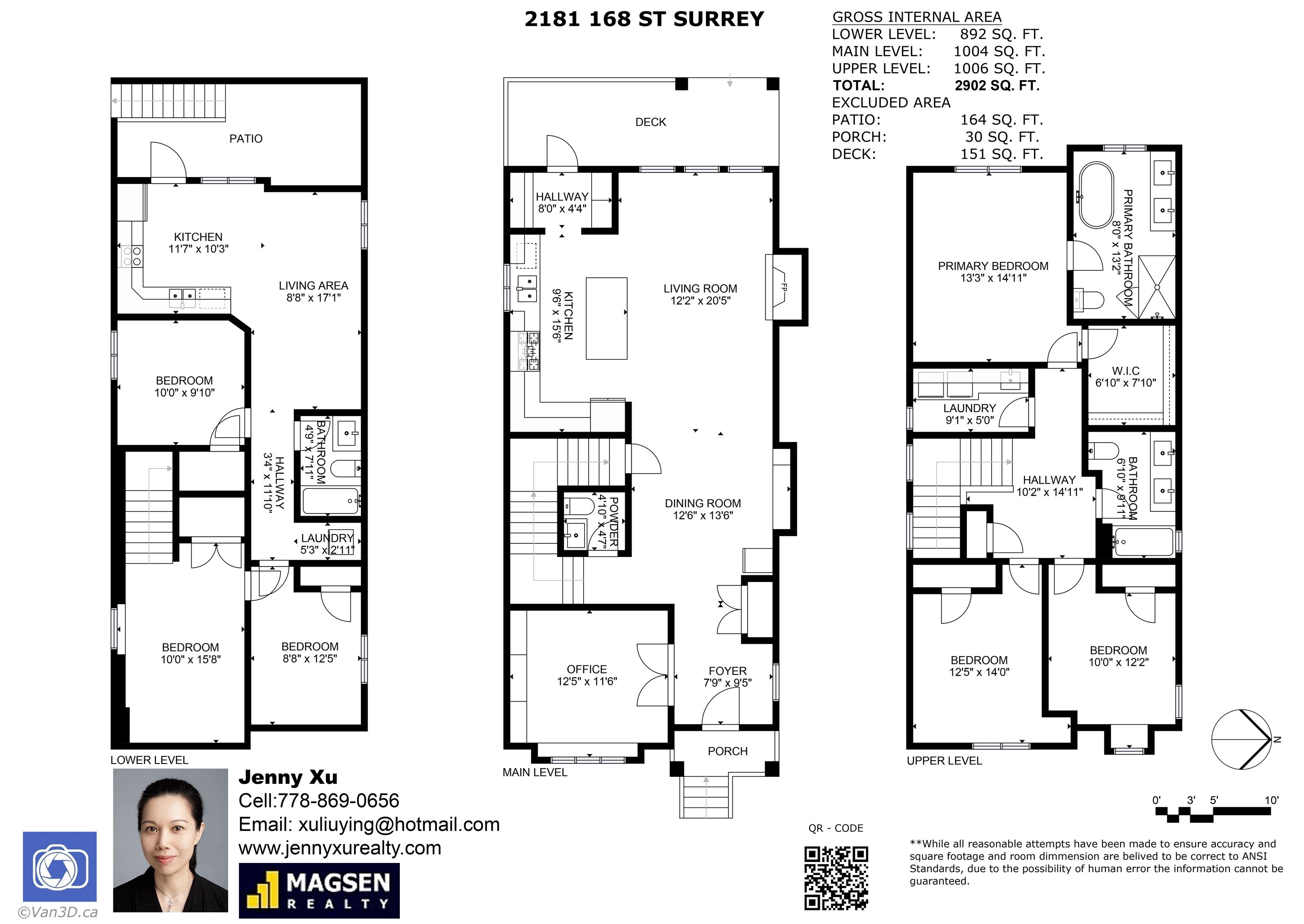 2181 168 STREET, Surrey, British Columbia, 5 Bedrooms Bedrooms, ,4 BathroomsBathrooms,Residential Detached,For Sale,R2869368