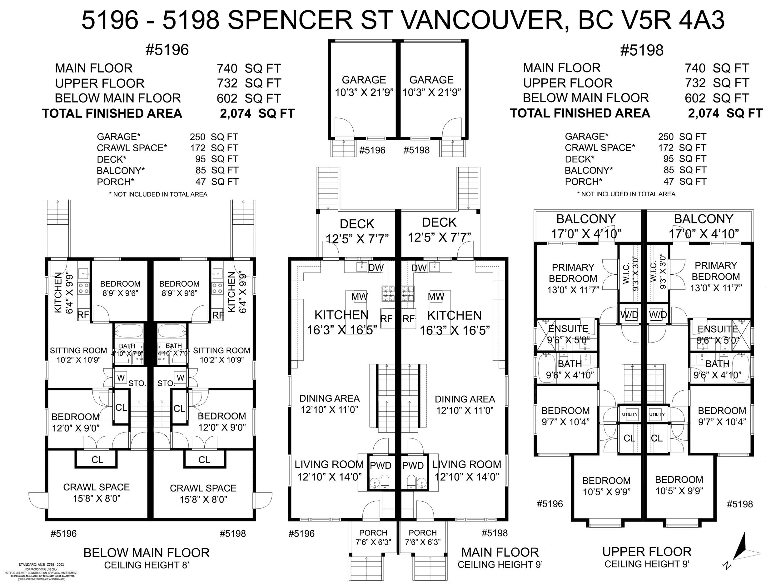 5198 SPENCER STREET, Vancouver, British Columbia, 5 Bedrooms Bedrooms, ,4 BathroomsBathrooms,Residential Attached,For Sale,R2869428