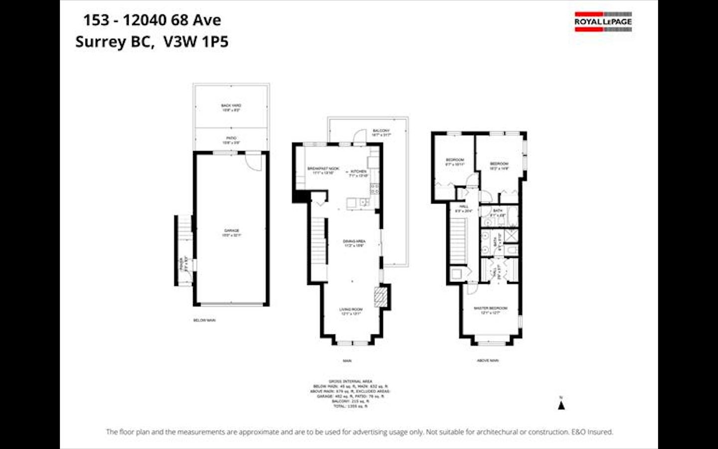 153-12040 68 AVENUE, Surrey, British Columbia, 3 Bedrooms Bedrooms, ,3 BathroomsBathrooms,Residential Attached,For Sale,R2869888