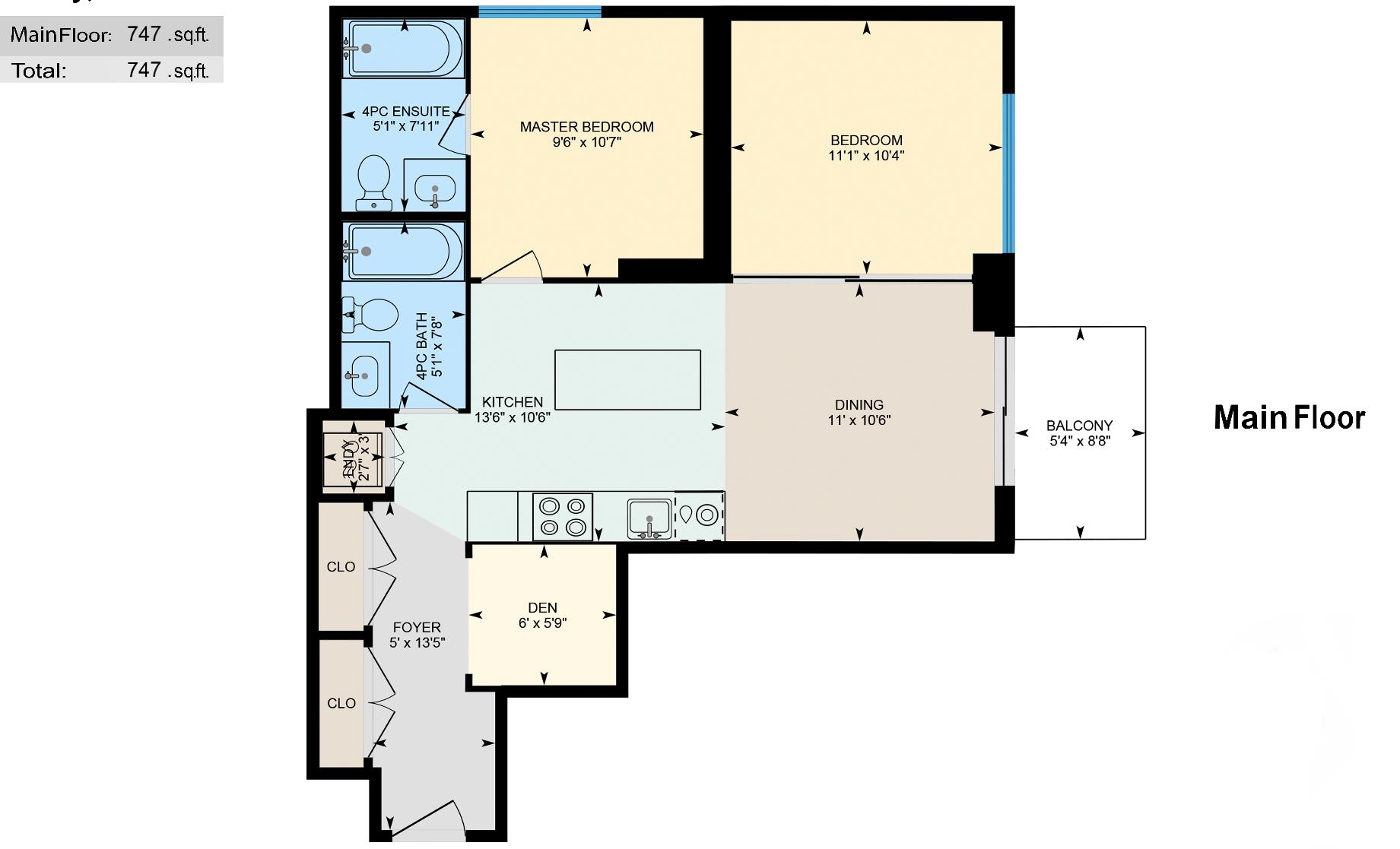 810-13398 104 AVENUE, Surrey, British Columbia, 2 Bedrooms Bedrooms, ,2 BathroomsBathrooms,Residential Attached,For Sale,R2871291