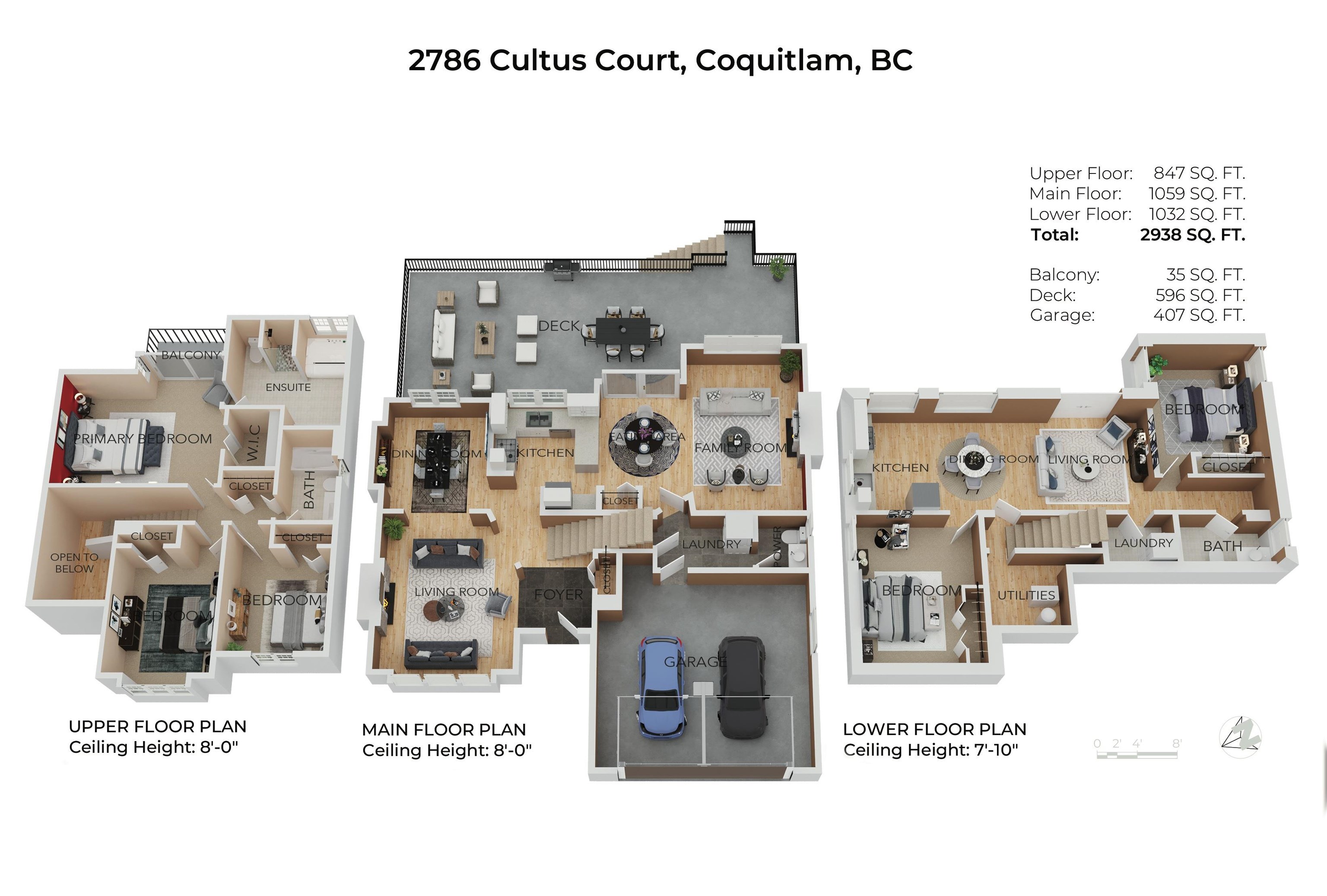 2786 CULTUS COURT, Coquitlam, British Columbia, 5 Bedrooms Bedrooms, ,4 BathroomsBathrooms,Residential Detached,For Sale,R2871762