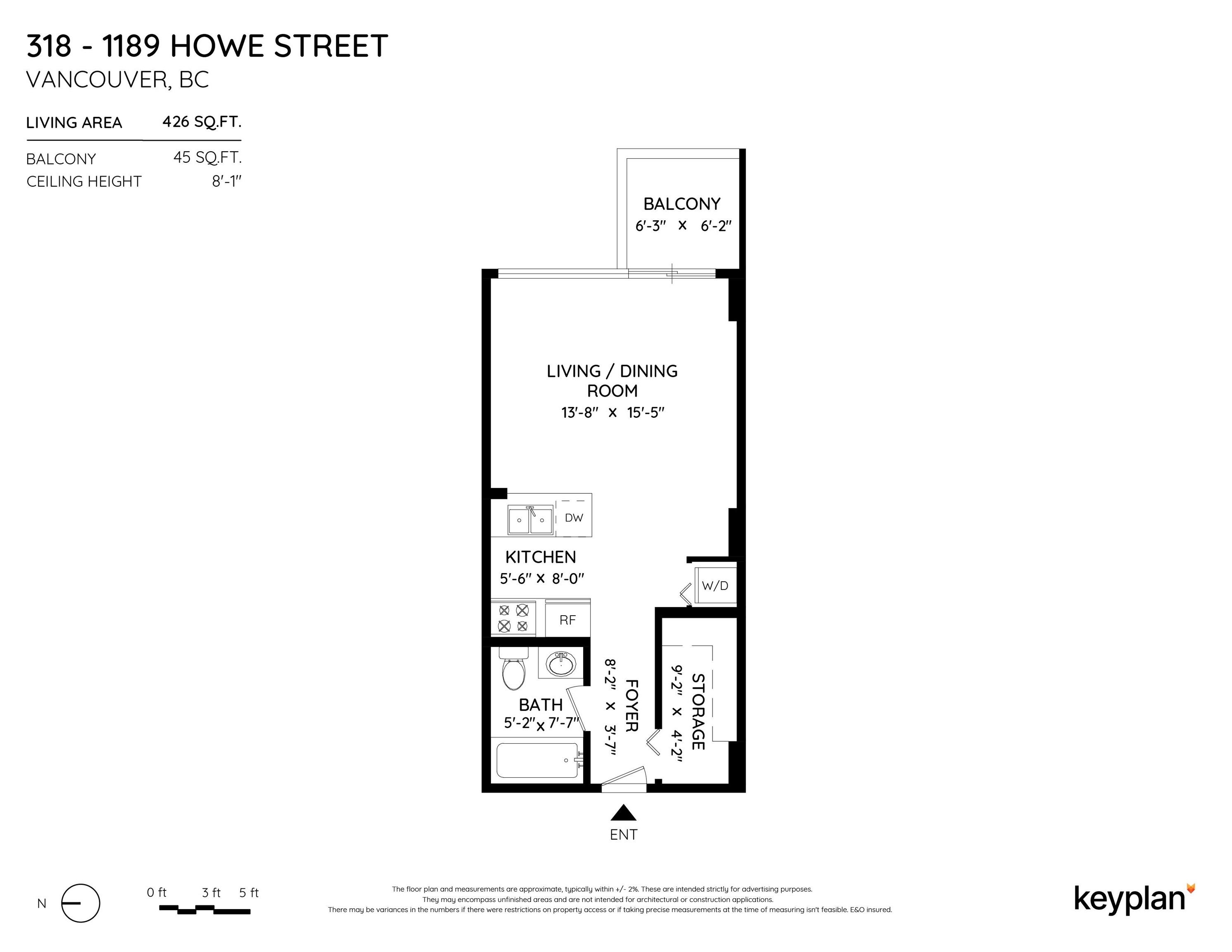 1189 HOWE, Vancouver, British Columbia V6Z 2X4, ,1 BathroomBathrooms,Residential Attached,For Sale,HOWE,R2872274